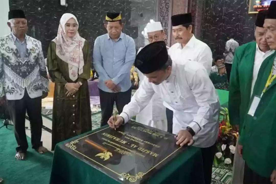Perkuat Identitas Spiritual, Sukaraja Resmikan Masjid Al-Muhajirin