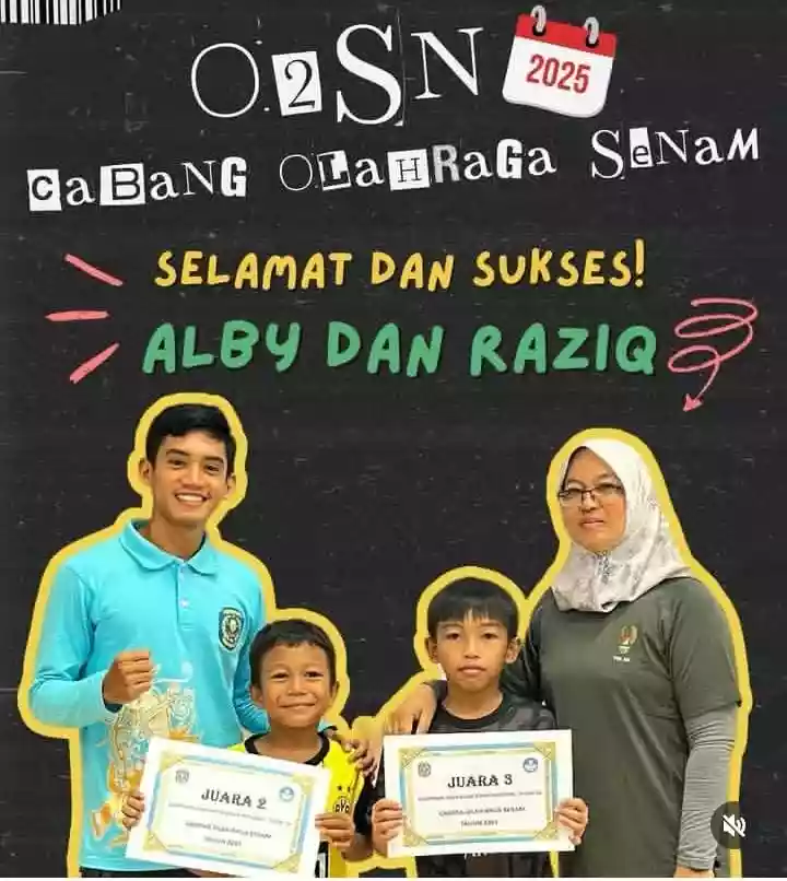 Dua Siswa SDN 011 BS Berhasil Jadi Juara O2SN se-Bontang