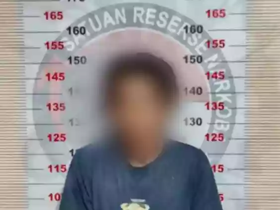 Buang Sabu Saat Diringkus, Pria di Berbas Pantai Dibawa Polres Bontang