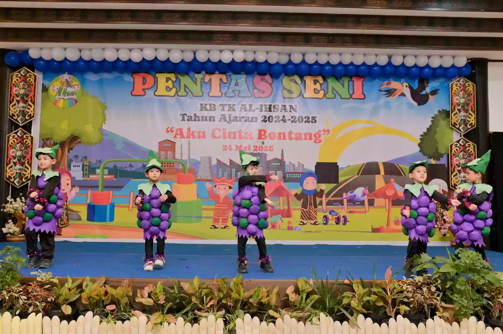 TK Al-Ihsan Gelar Pentas Seni Tahunan, Diikuti 138 Anak Didik