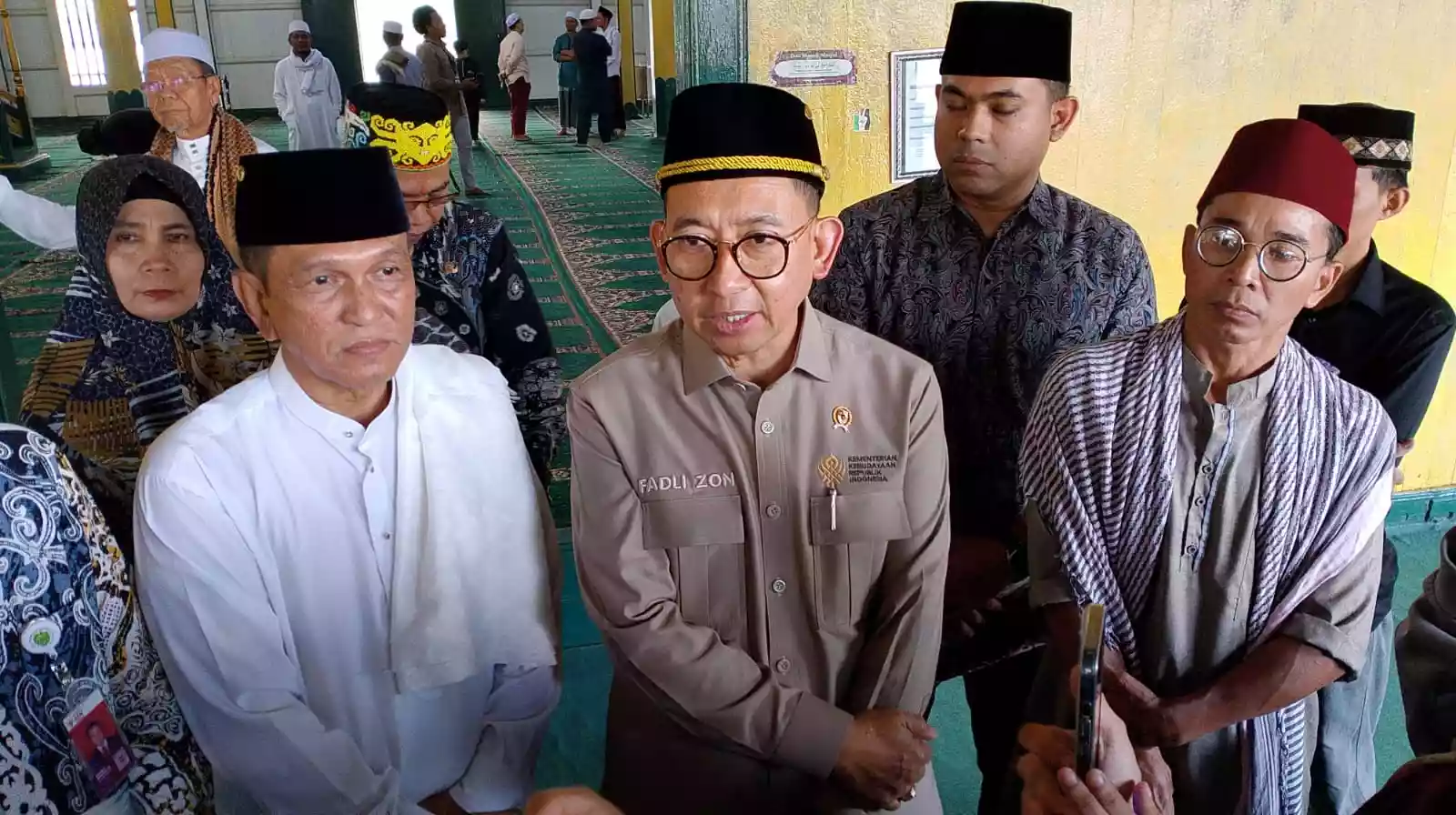 Masjid Shiratal Mustaqiem Diakui Menteri Kebudayaan Sebagai Cagar Budaya