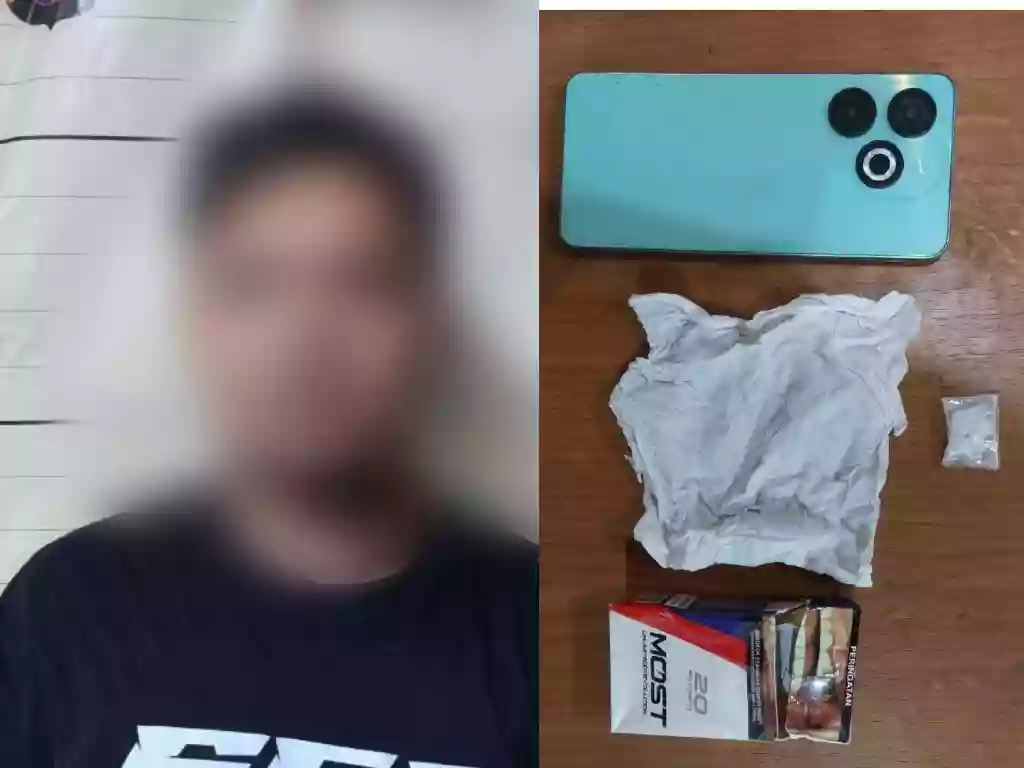 Bawa Sabu 1,10 Gram, Warga Loktuan Terancam 20 Tahun Penjara
