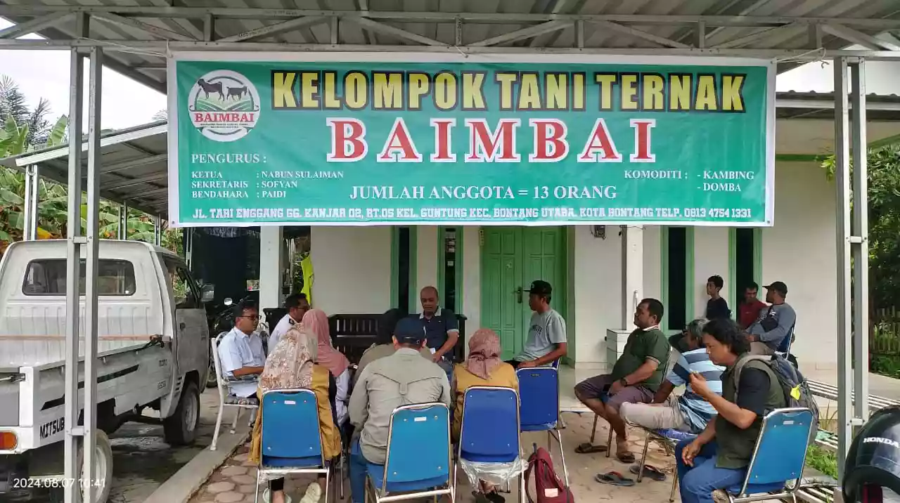 Pemkot Bontang Nilai Kelompok Tani dan Ternak di Guntung, untuk Bantuan Hewan Ternak