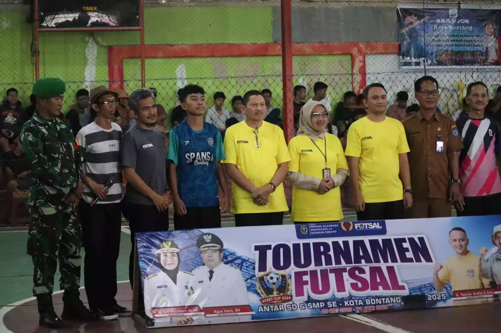 Tim Futsal SMPN 1 Bontang Juara 1 Ajang Afkot Cup 2025
