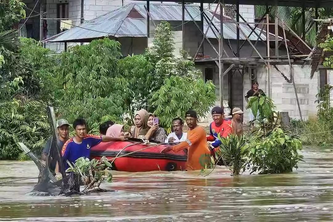 Banjir di Sepaku Akibatkan 484 Jiwa Terdampak, BPBD Imbau Warga Waspada