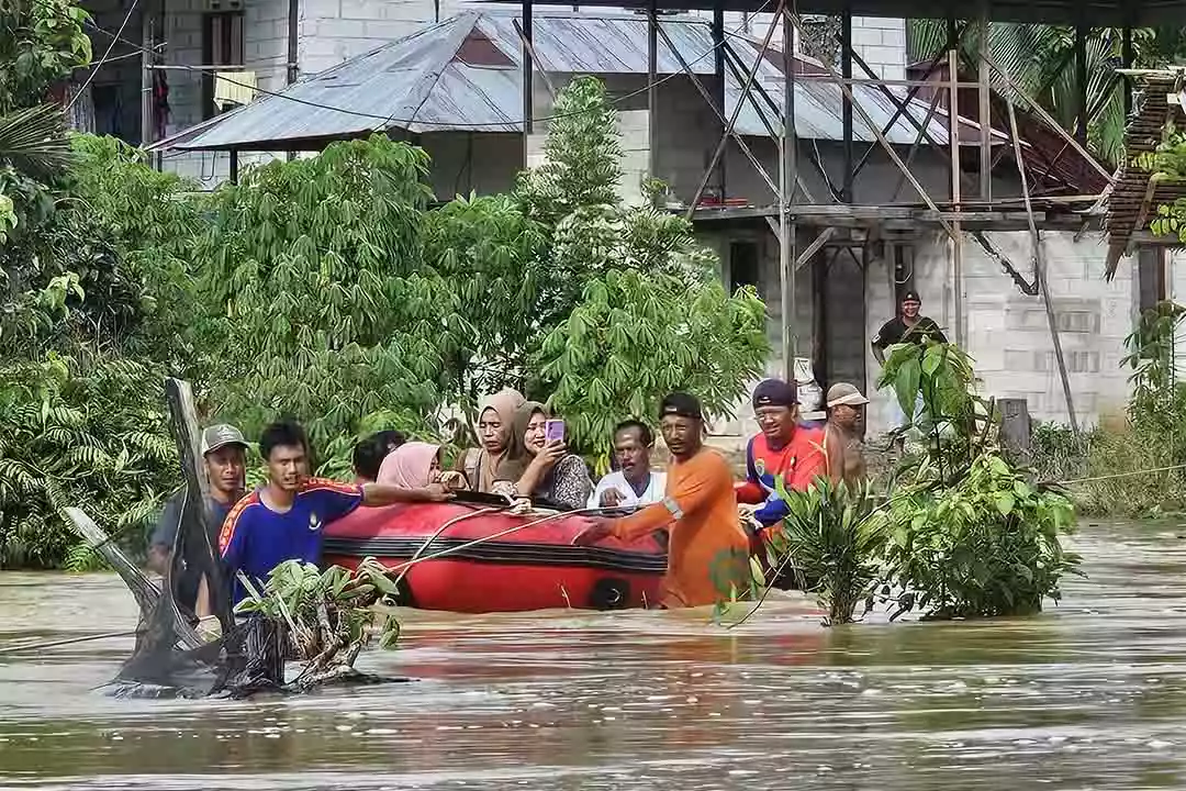 Banjir di Sepaku Akibatkan 484 Jiwa Terdampak, BPBD Imbau Warga Waspada
