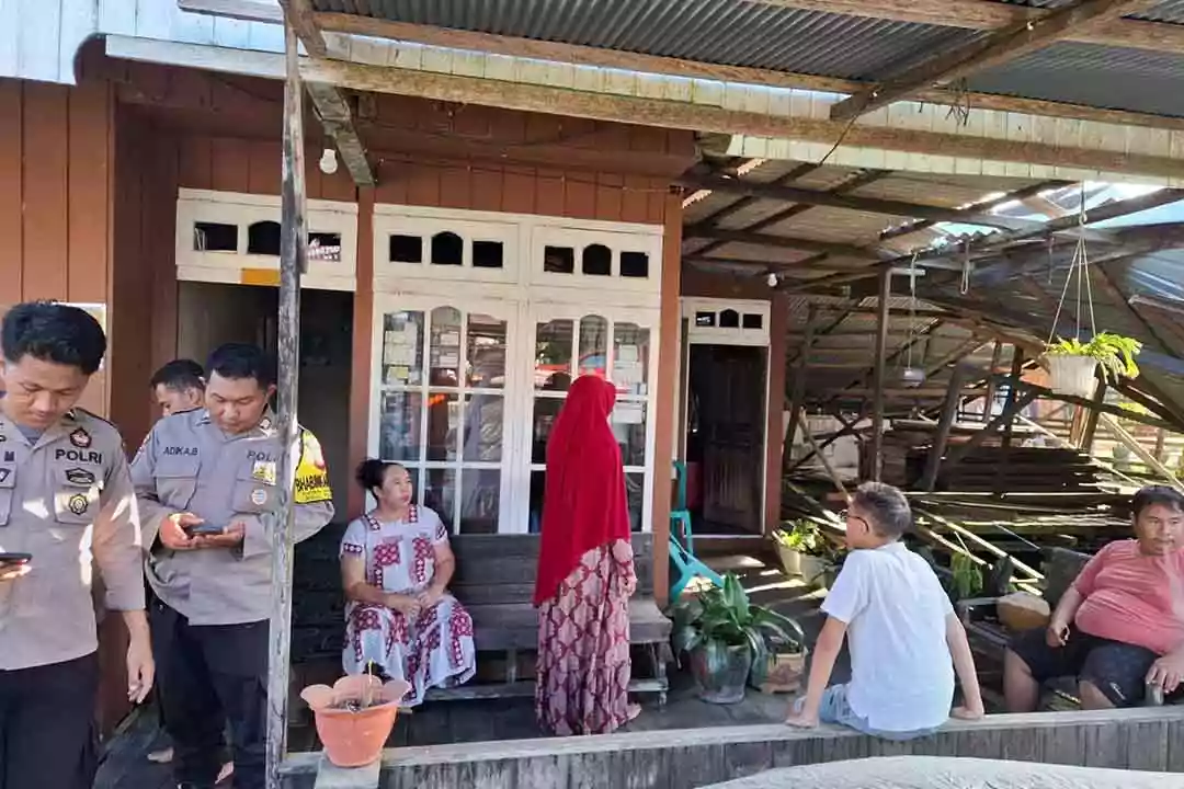 Puting Beliung Hantam Dua Rumah di Sidorejo Penajam