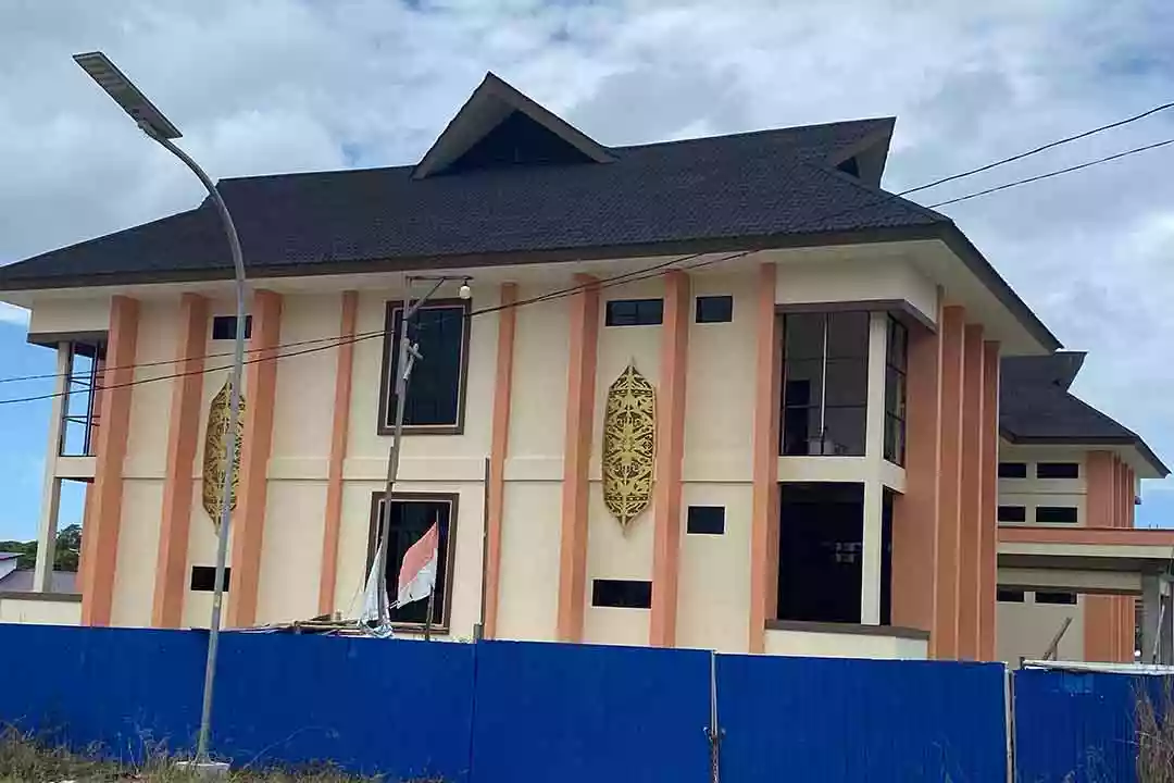 Gedung Disdikpora PPU Siap Difungsikan, Proyek Masuki Penyelesaian Akhir