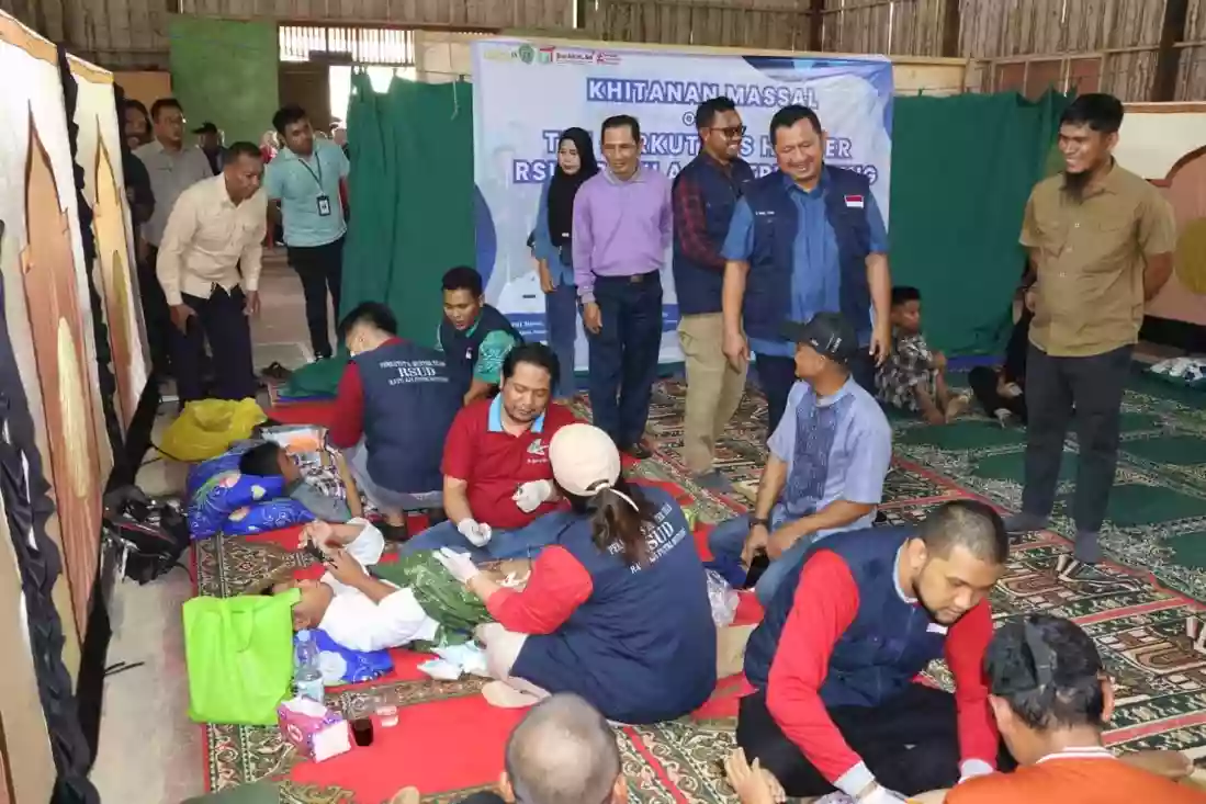 Penajam Gelar Khitan Massal, 50 Anak Dapat Pelayanan Gratis