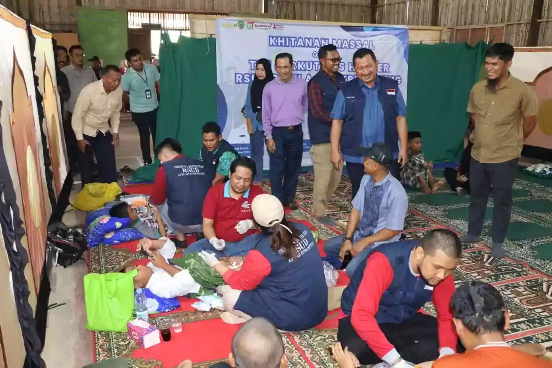 Penajam Gelar Khitan Massal, 50 Anak Dapat Pelayanan Gratis
