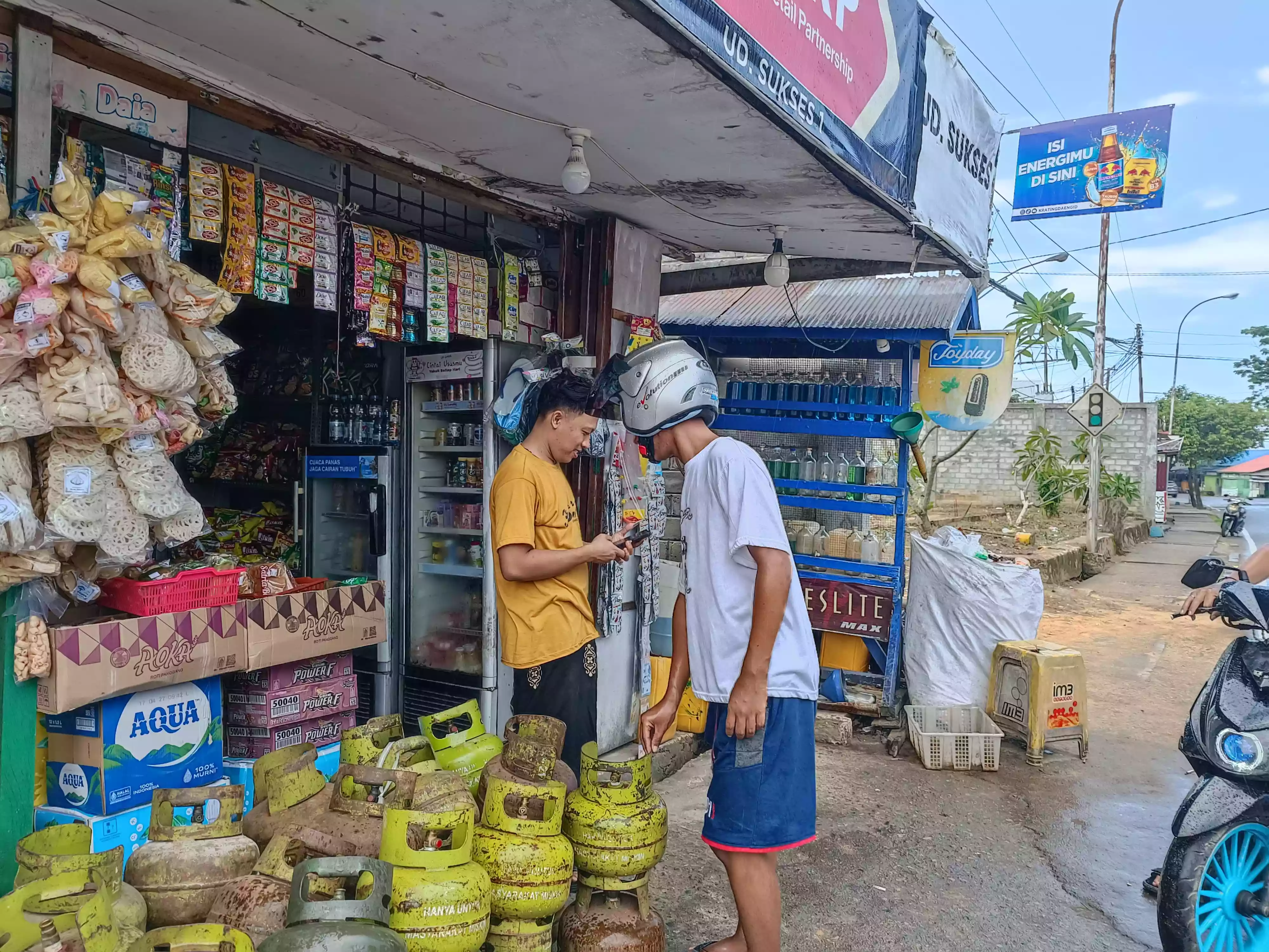 Pedagang Bontang Sebut Distribusi Elpiji 3 Kg Tak Menentu