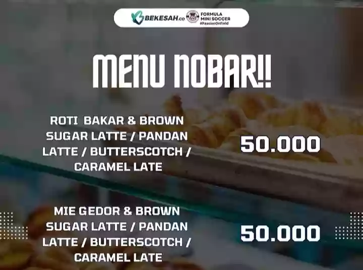 Cuma Rp 50 Ribu, Bisa Makan Sambil Nobar Timnas di Formula Mini Soccer