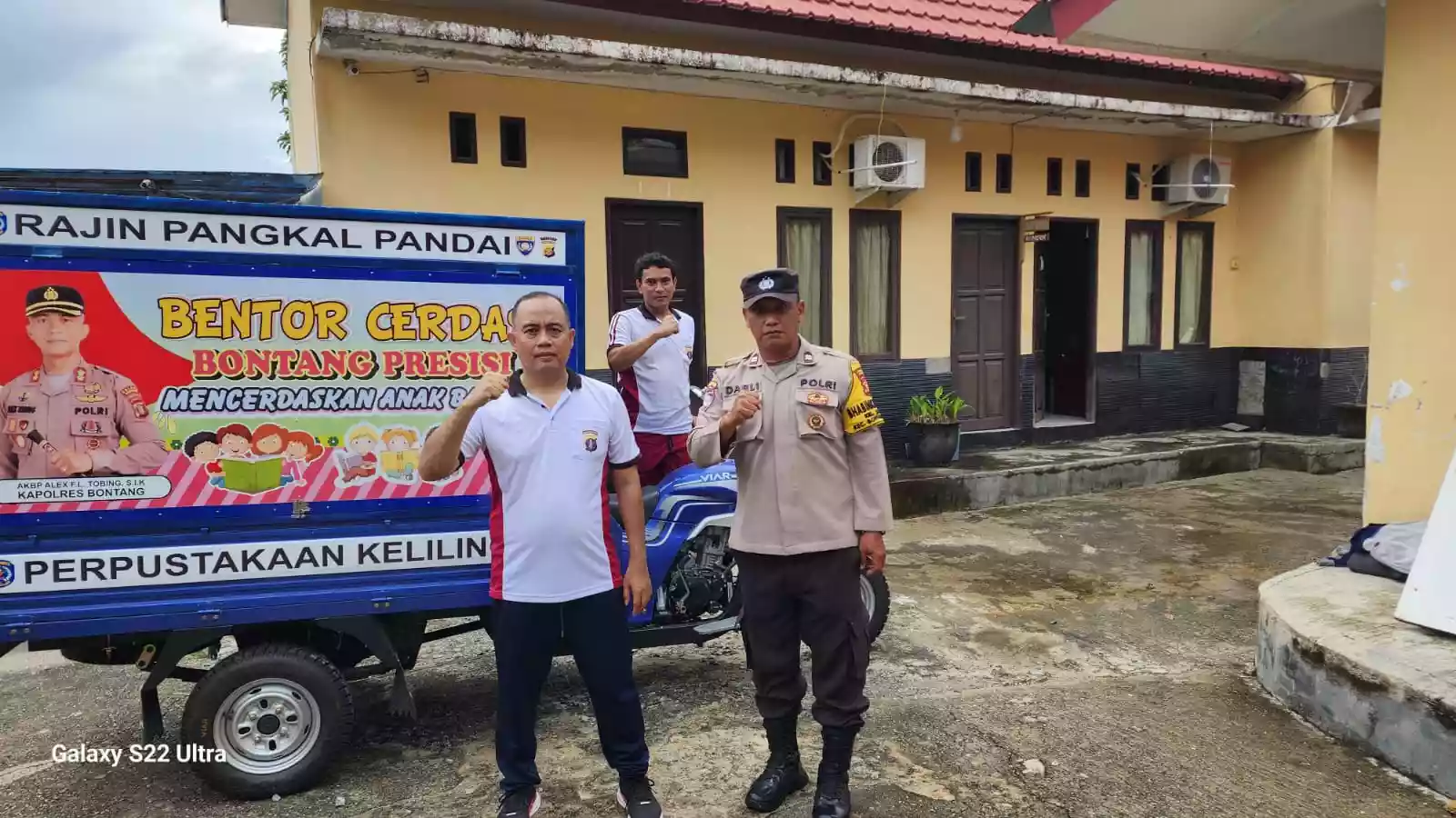 Mengenal Bentor Cerdas Bontang Presisi, Perpustakaan Keliling Inovasi Kapolres