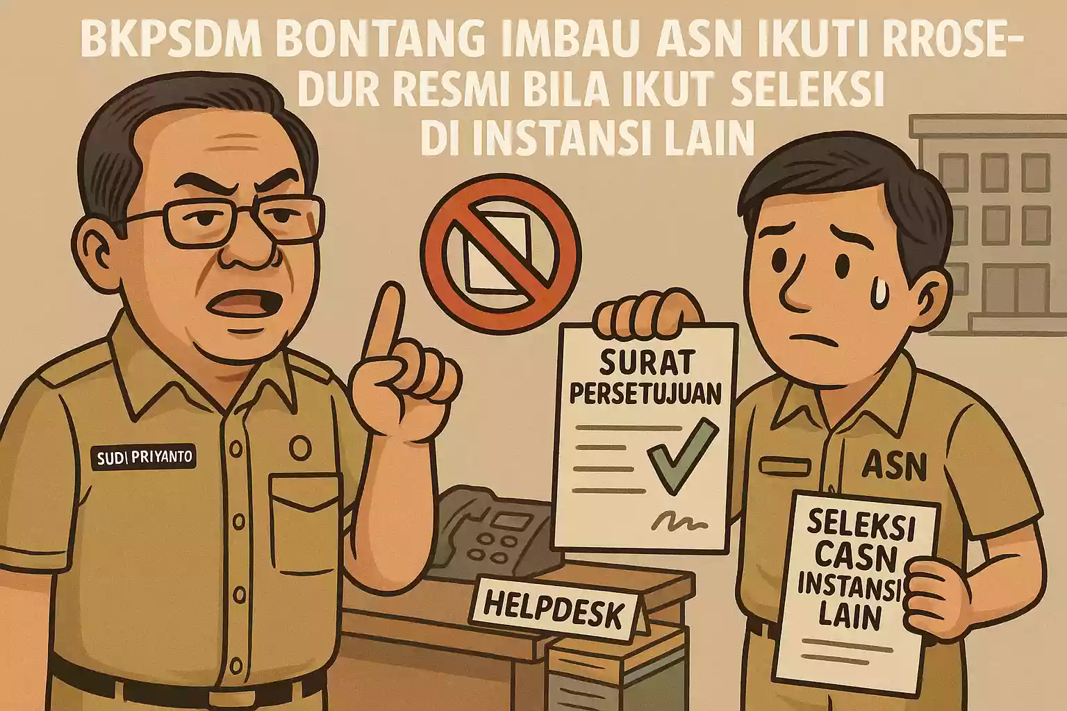 BKPSDM Bontang Wanti-wanti ASN, Jangan Sembarangan Daftar Seleksi Instansi Lain