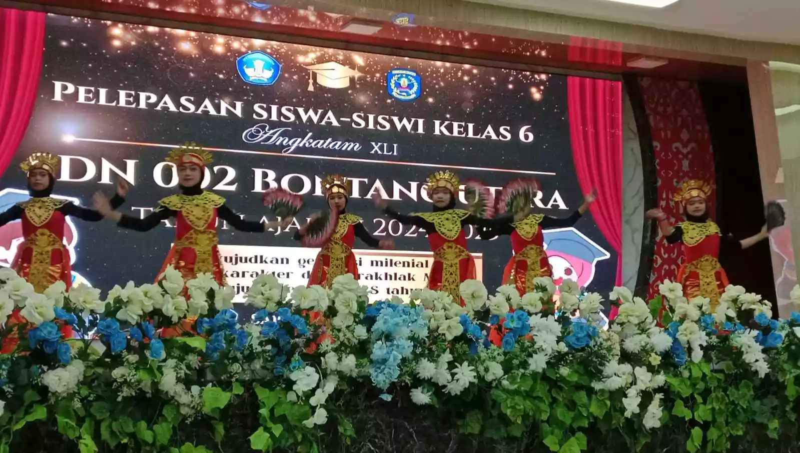 SDN 002 Bontang Utara Gelar Acara Pelepasan Siswa