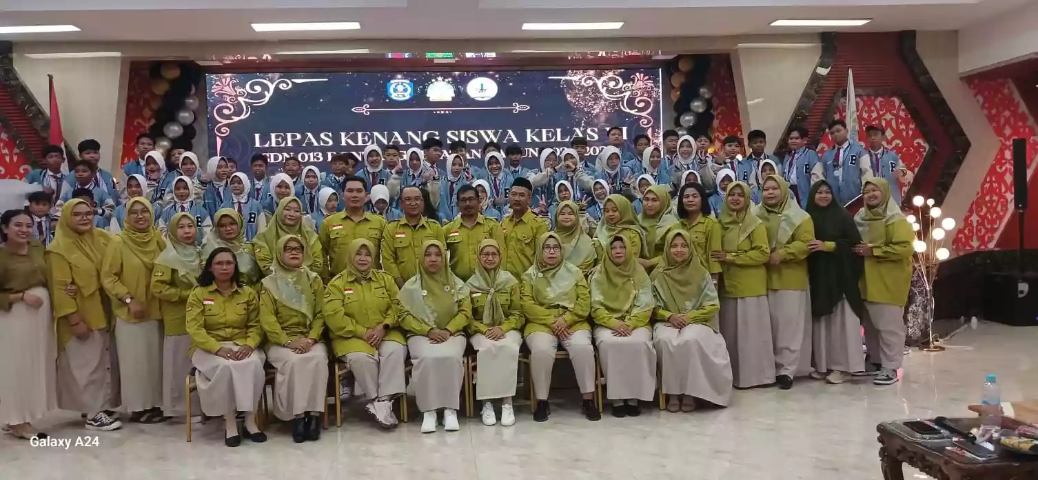 SDN 013 Bontang Selatan Gelar Acara Lepas Kenang