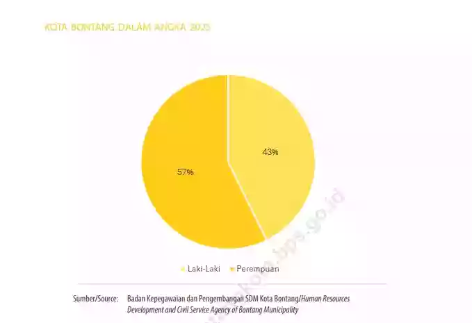 Mengenal Bontang dalam Angka di 2024: Perempuan Dominasi Jumlah ASN (1)