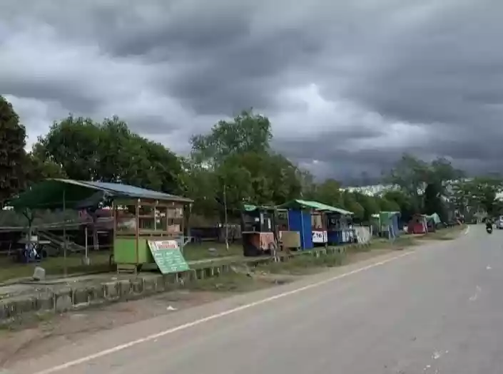 PKL Depan Runway Bandara Kalimarau Berau Ikut Tergeser