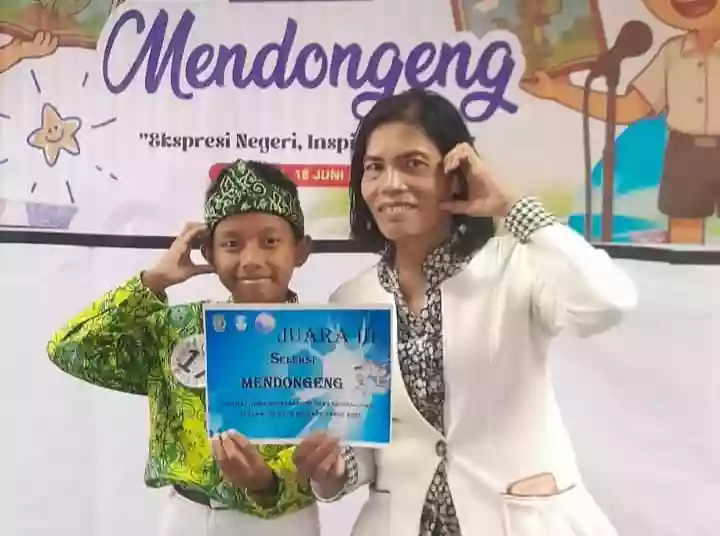 Mengenal M. Iqbal Nurfadhillah, Pendongeng Cilik dari SDN 001 BS