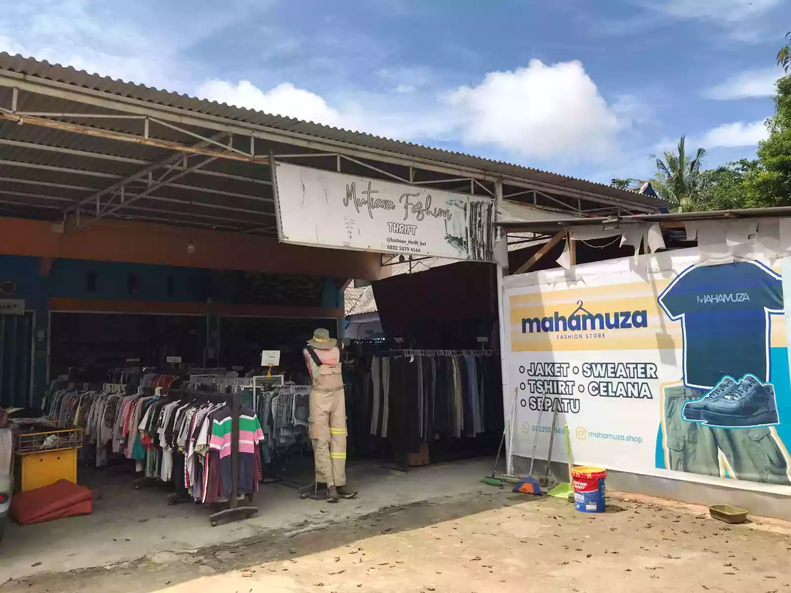 Pakaian Bekas di Bontang Tak Dijual Online
