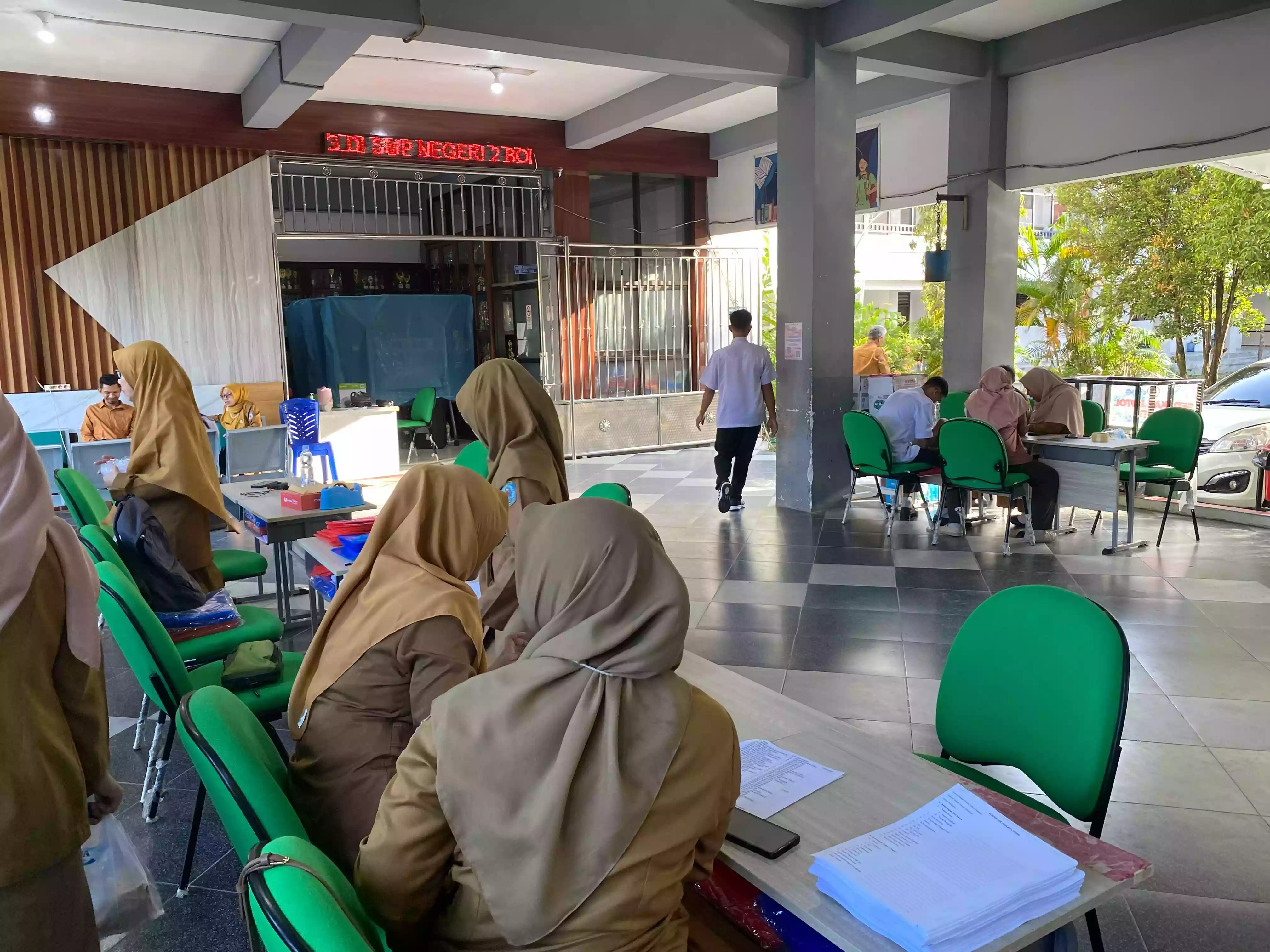 SMPN 2 Bontang Mulai Siapkan Kebutuhan Dasar Peserta Didik Baru