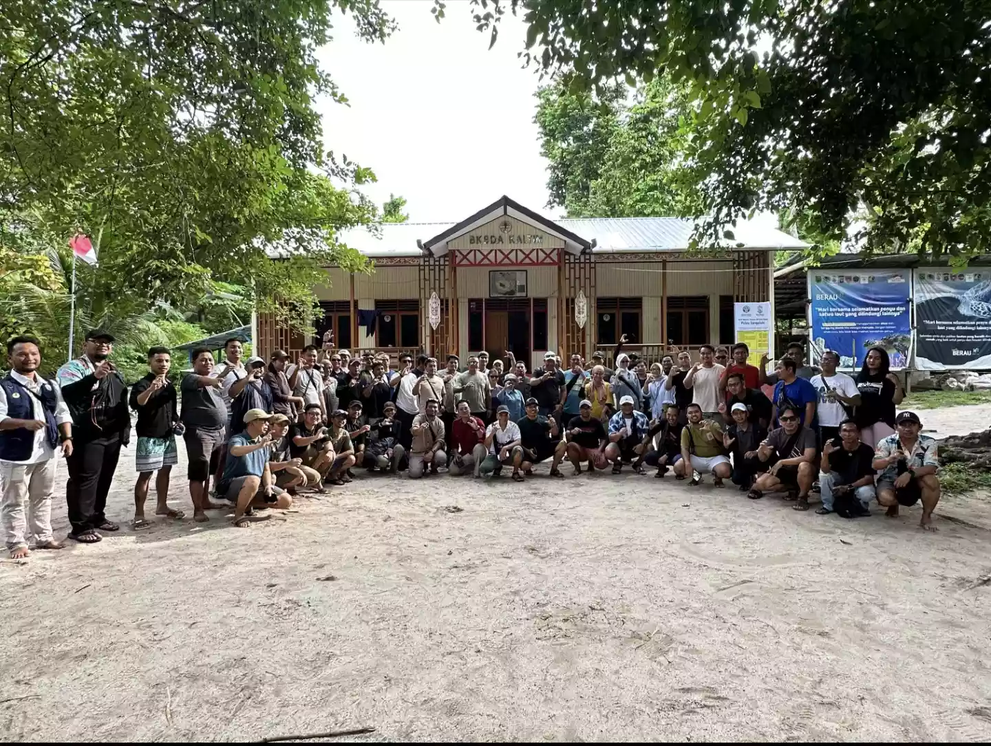 Ajak Jurnalis ke Habitat Penyu, PAMA Group Kampanyekan Konservasi di Sangalaki