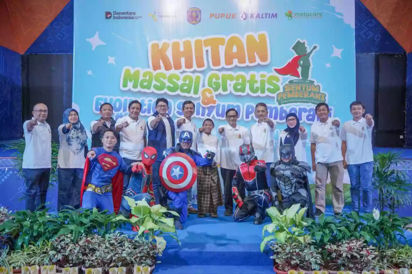 Gelar Khitan Massal Gratis, Pupuk Kaltim Komitmen Dukung Kesehatan Anak di Kota Bontang