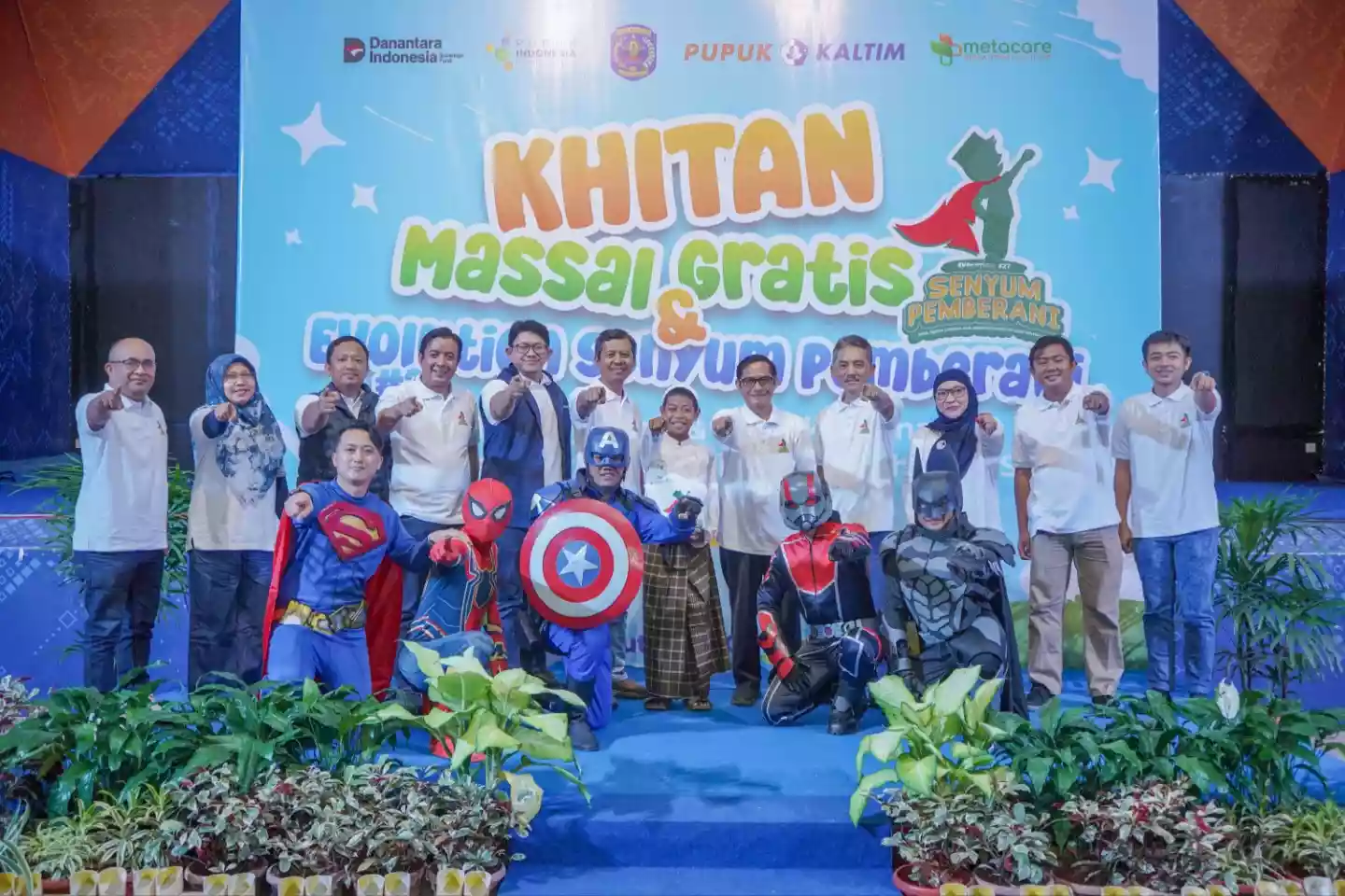 Gelar Khitan Massal Gratis, Pupuk Kaltim Komitmen Dukung Kesehatan Anak di Kota Bontang