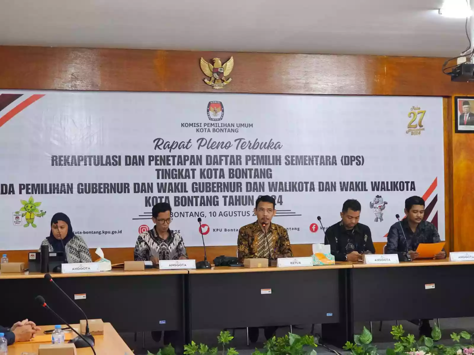 KPU Tetapkan Data Pemilih Sementara Bontang Sebanyak 134.640