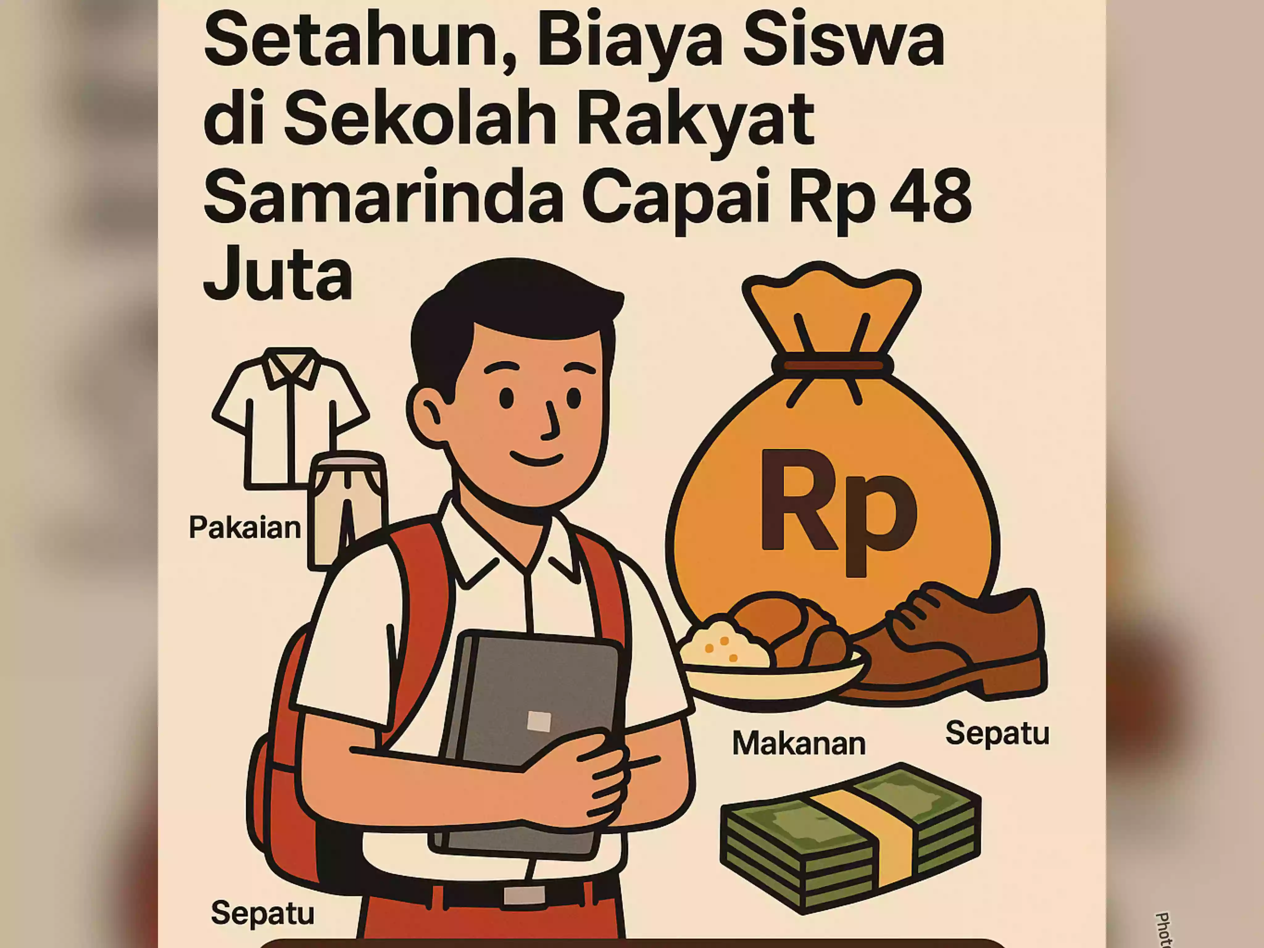 Setahun, Biaya Siswa di Sekolah Rakyat Samarinda Capai Rp48 Juta