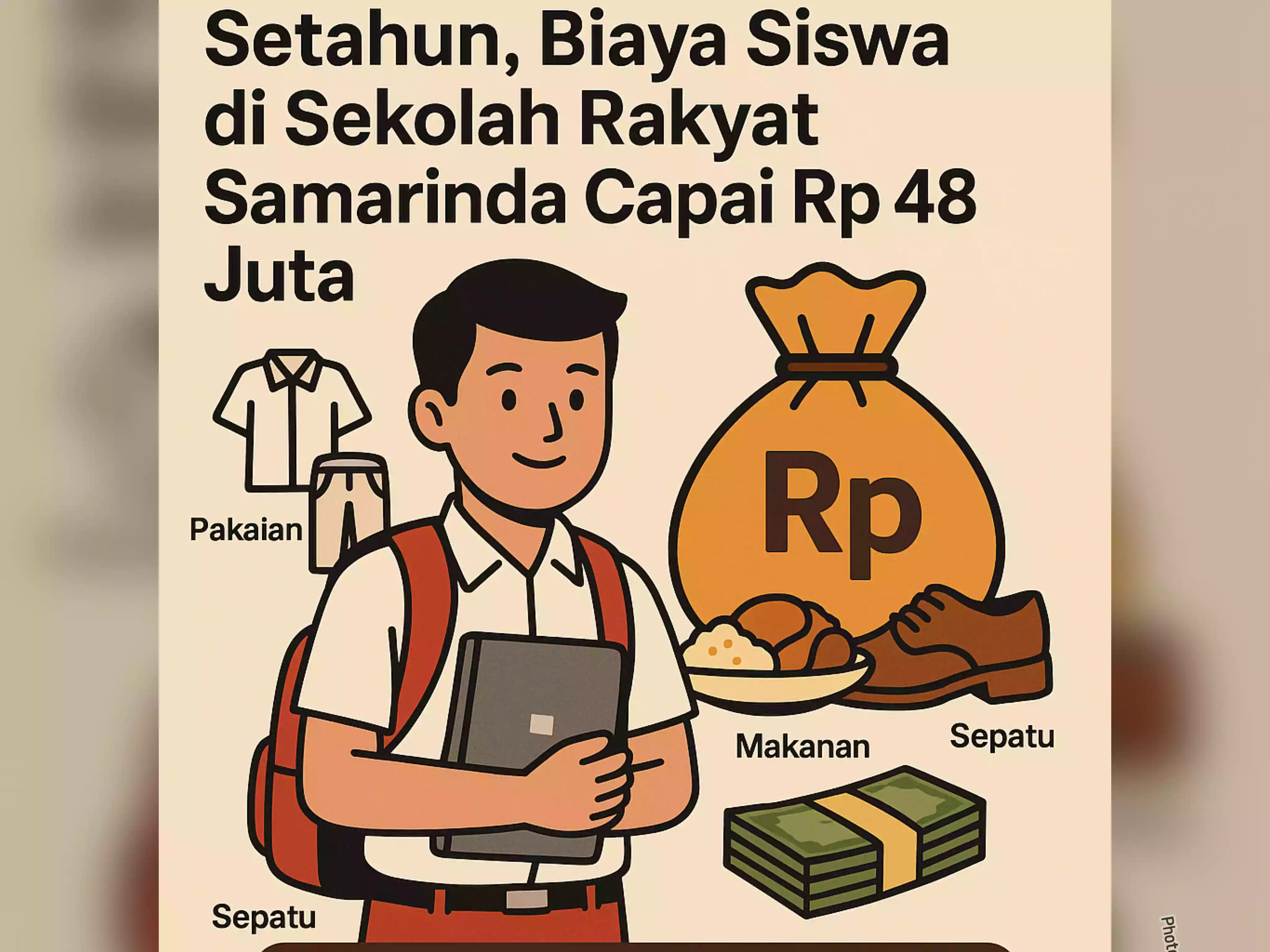 Setahun, Biaya Siswa di Sekolah Rakyat Samarinda Capai Rp48 Juta