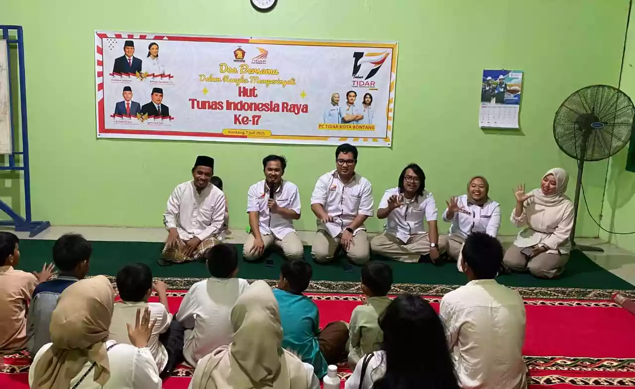 Berikan Santunan, PC TIDAR Bontang Rayakan HUT ke-17 Bersama Puluhan Yatim Piatu