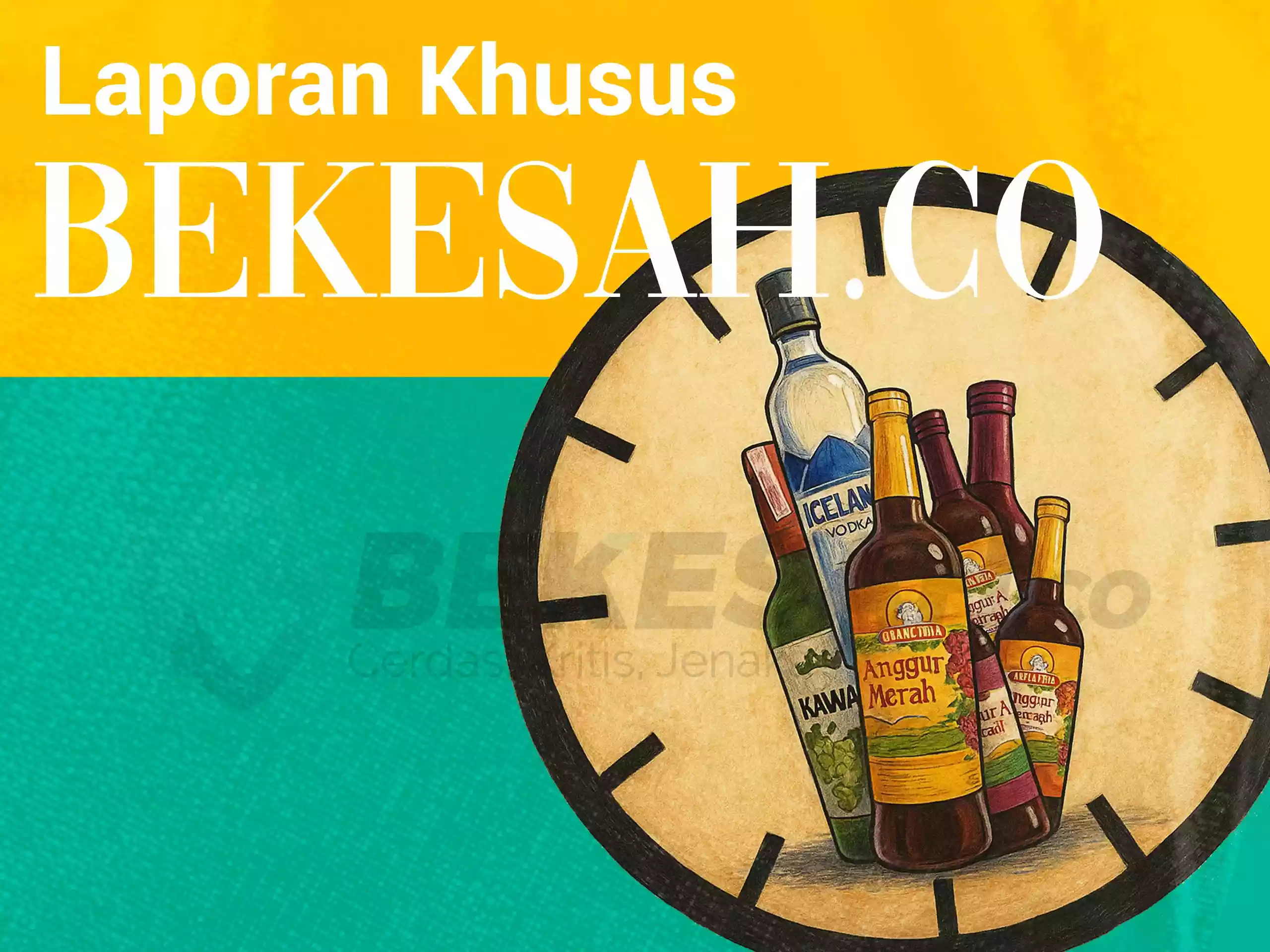 Laporan Khusus BEKESAH.co - 7 Botol Miras Dibeli dalam 60 Menit di Pinggir Jalan Bontang Selatan