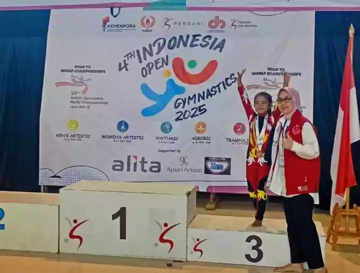 Siswa SDN 016 Tihi-Tihi Raih Juara 3 Senam Lantai di Ajang Nasional