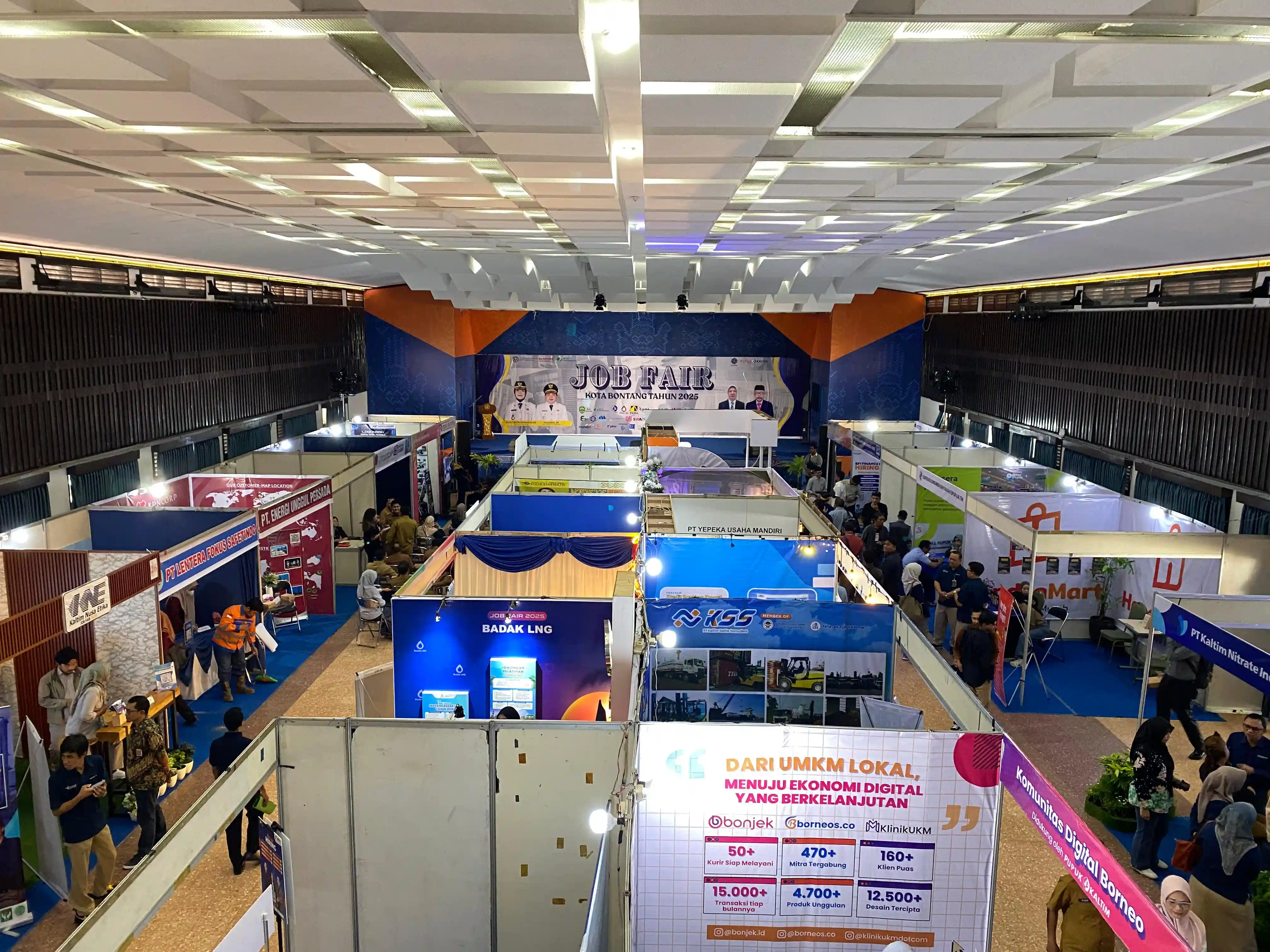 BREAKING NEWS: Job Fair 2025 Bontang Dibuka, Ratusan Anak Muda Berebut Cari Lowongan Kerja