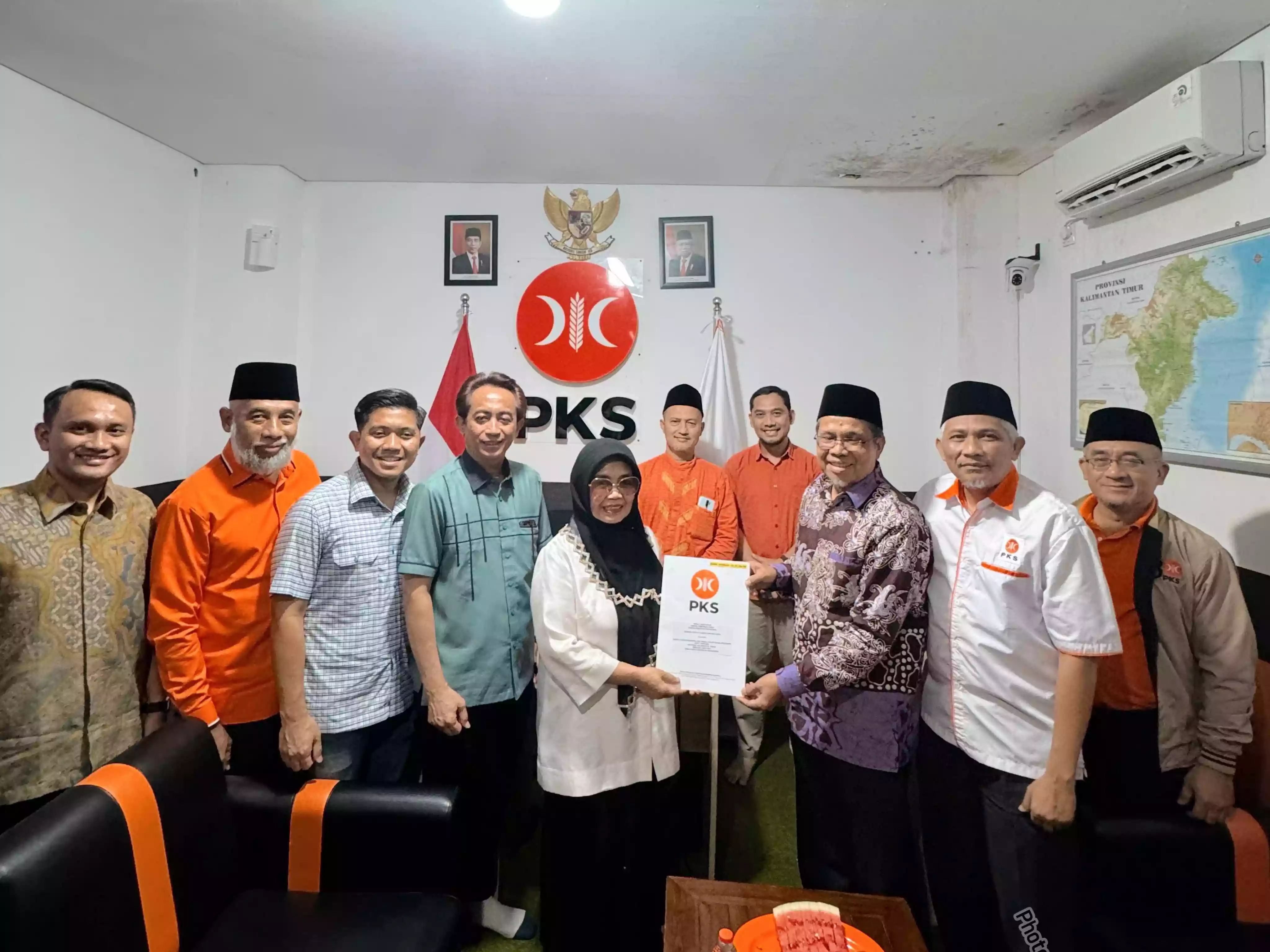 Sah! Neni-Agus Haris Resmi Diusung Gerindra dan PKS di Pilkada Bontang