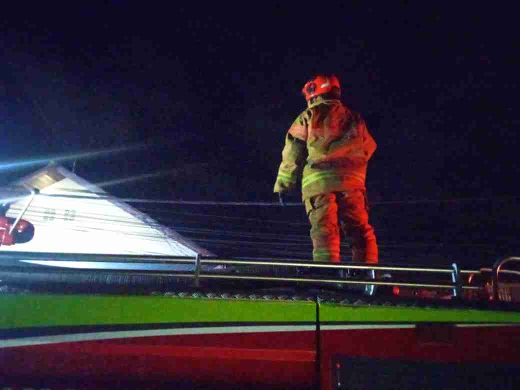 Kronologi Terbakarnya Kabel di Jalan H. M. Ardans Bontang Malam Tadi
