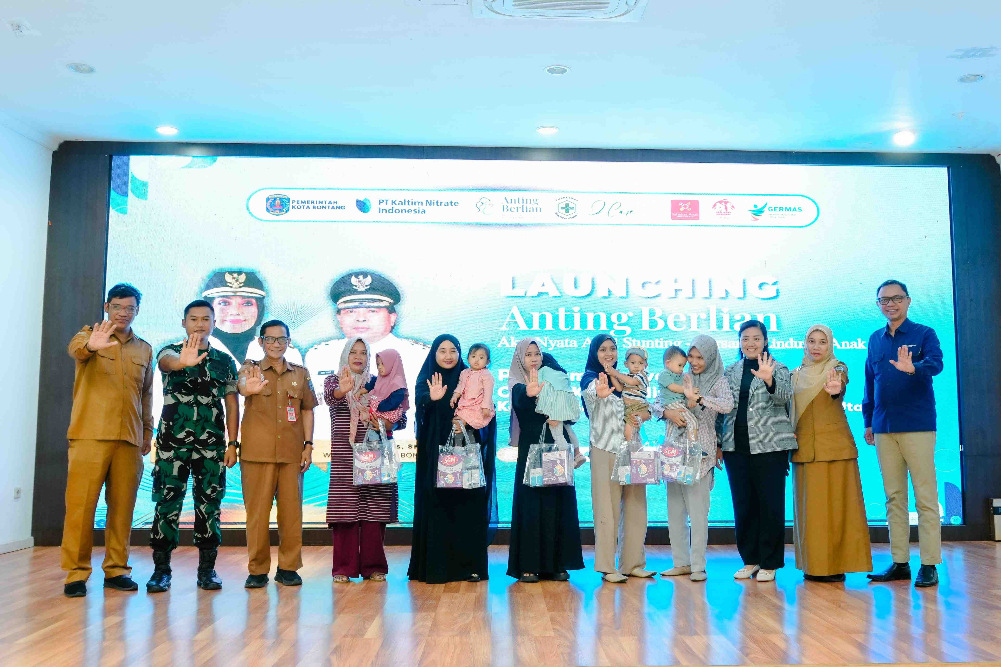 Dari Peluncuran ANTING BERLIAN dan Upaya PT KNI Tuntaskan Stunting di Bontang Utara: Tangani 25 Anak di 6 Posyandu