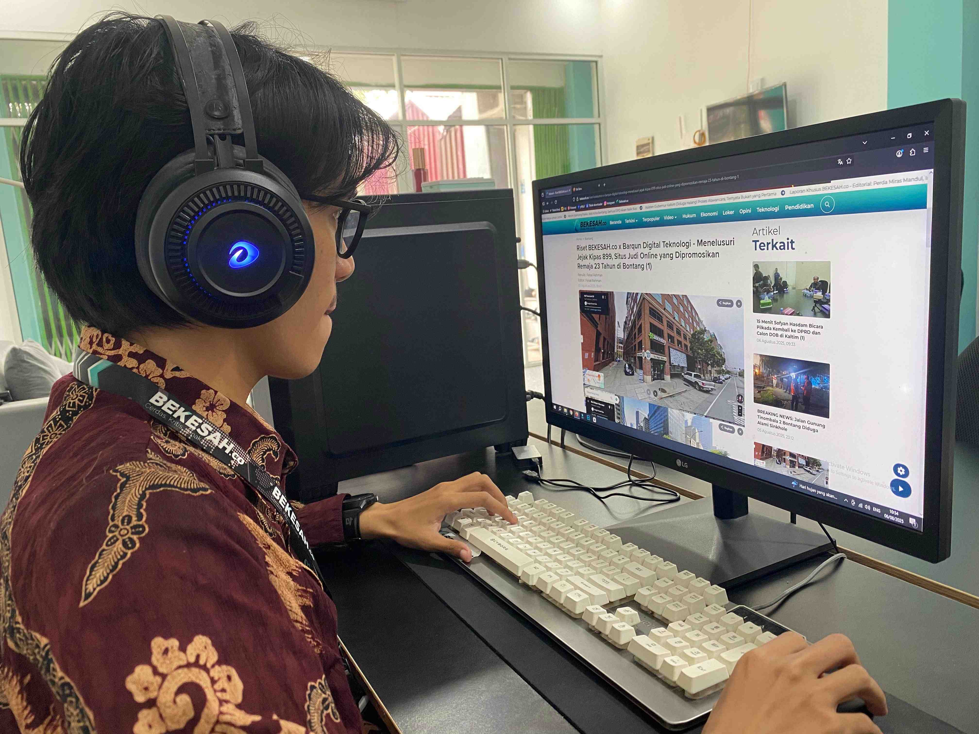 Dua Kali BEKESAH.co Diserang DDos Setelah Terbitkan Berita Judi Online