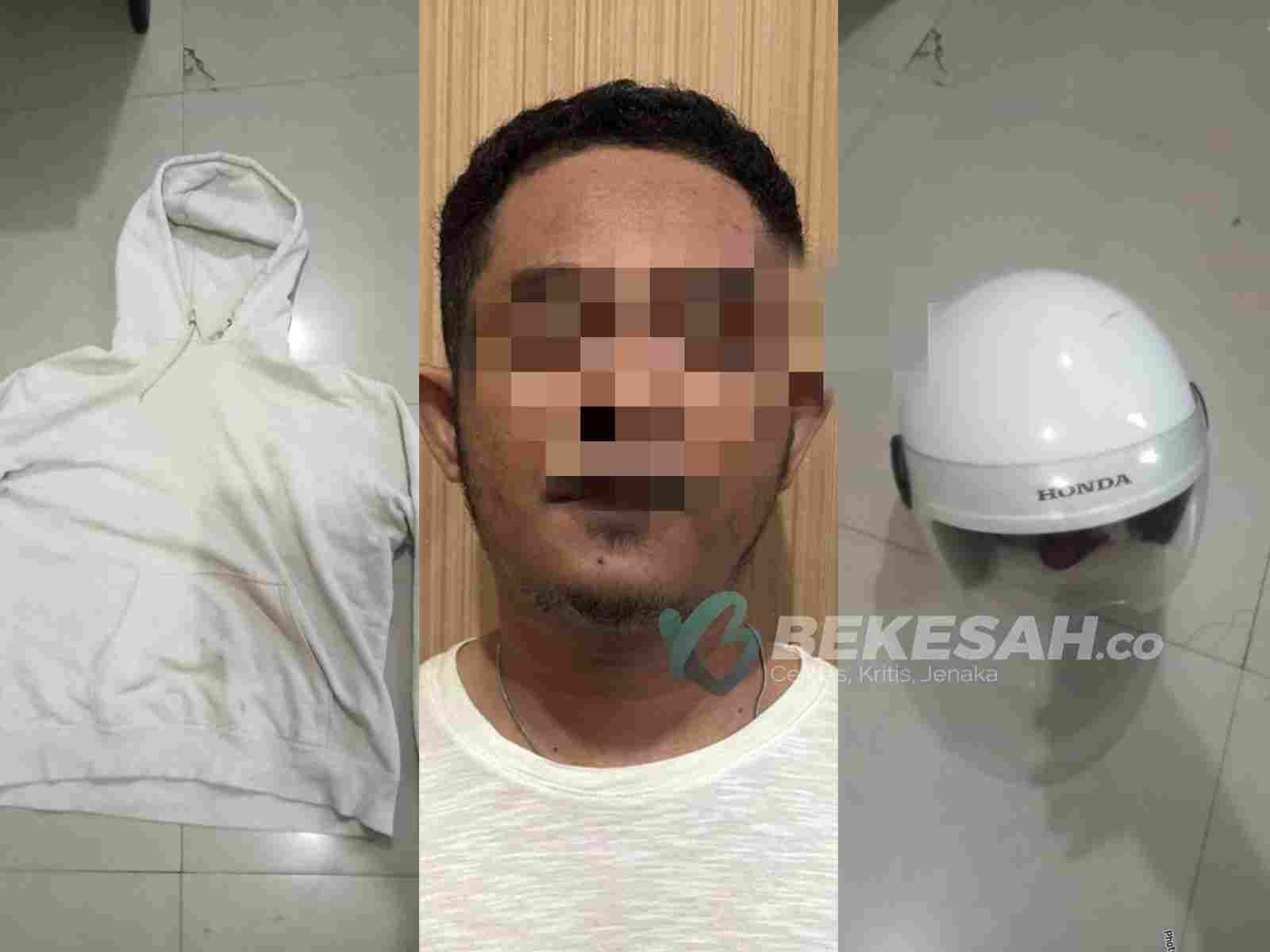 Terekam CCTV, Pelaku Eksibisionis di Tanjung Laut Indah Bontang Diamankan Polisi