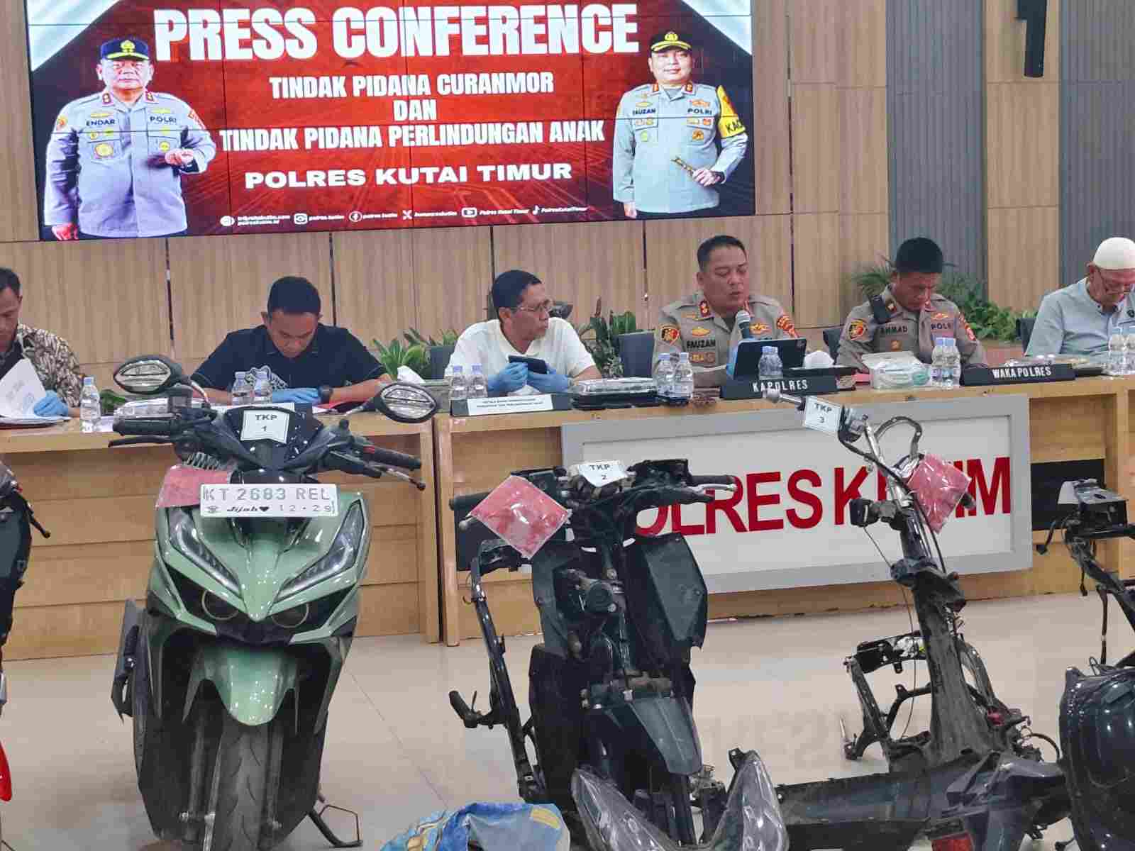 Beraksi di Jalan Poros Kaliorang, Begini Cara Dua Pemuda di Kutim Curi Motor
