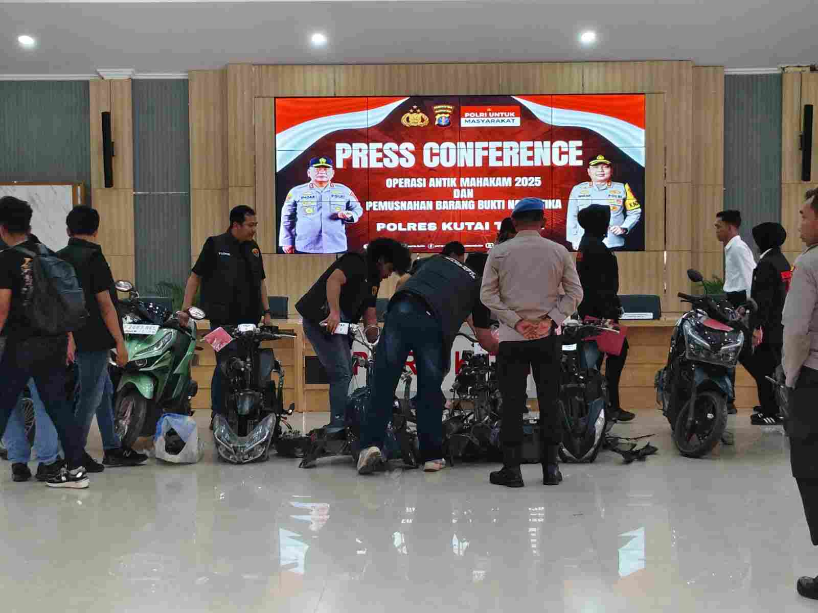 11 Pencurian dengan Pemberatan Jadi Kasus Terbanyak di Kutim