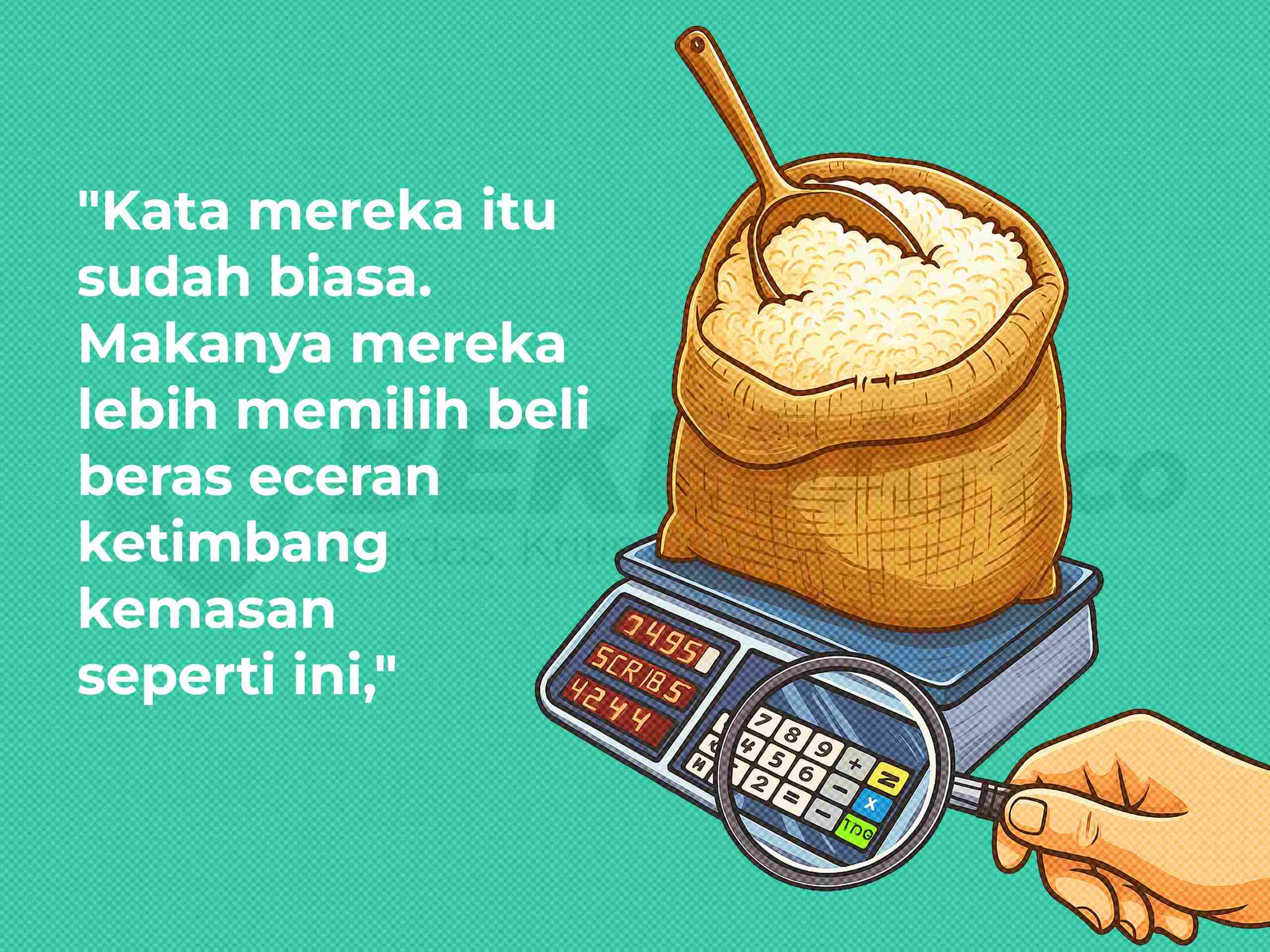 Warga Bontang Barat Ungkap Dua Merek Beras 10 Kg Tak Sesuai Isi saat Ditimbang
