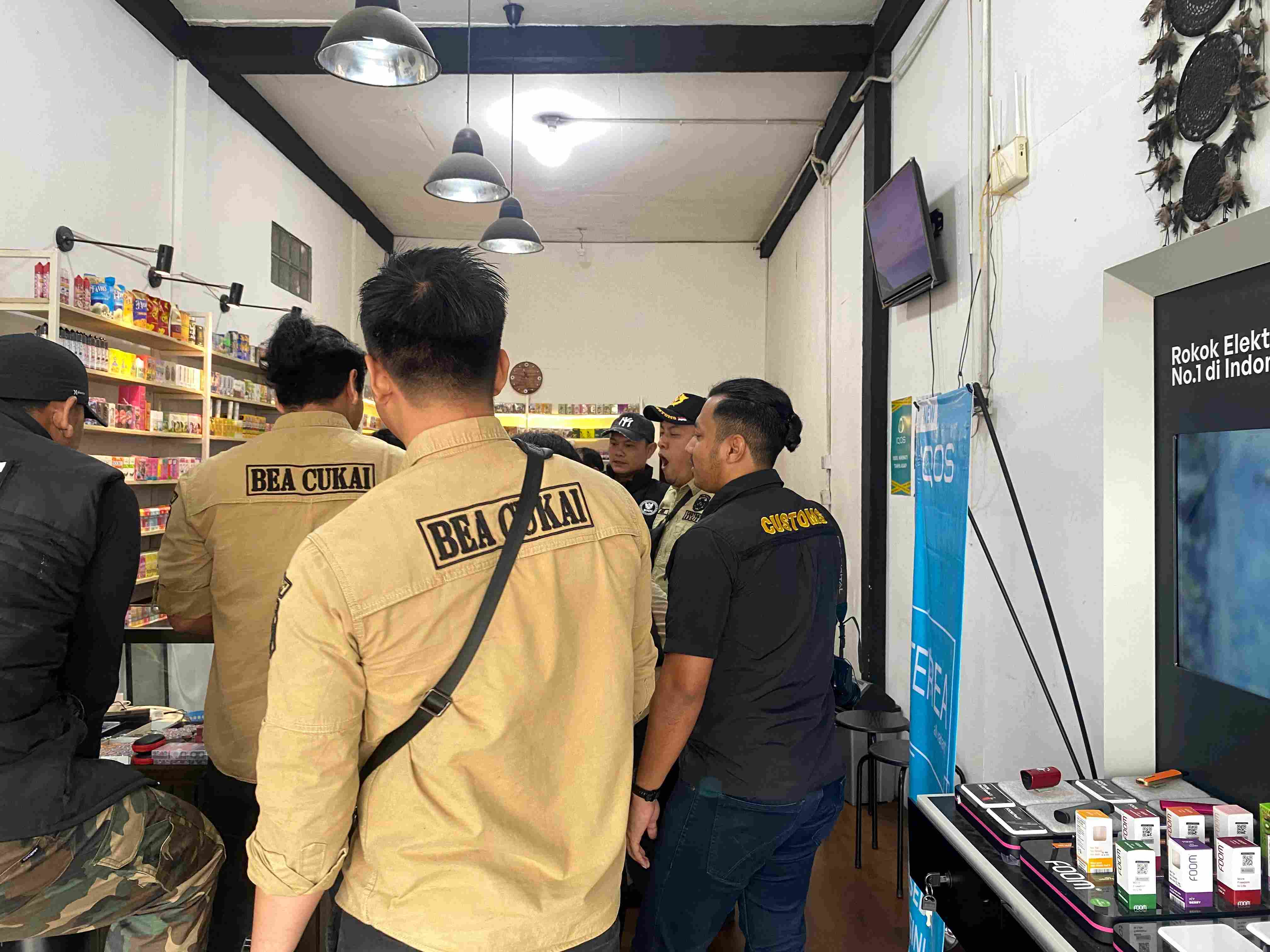 BREAKING NEWS: Ini Penjelasan dari Bea Cukai Bontang soal Patroli di Vape Store