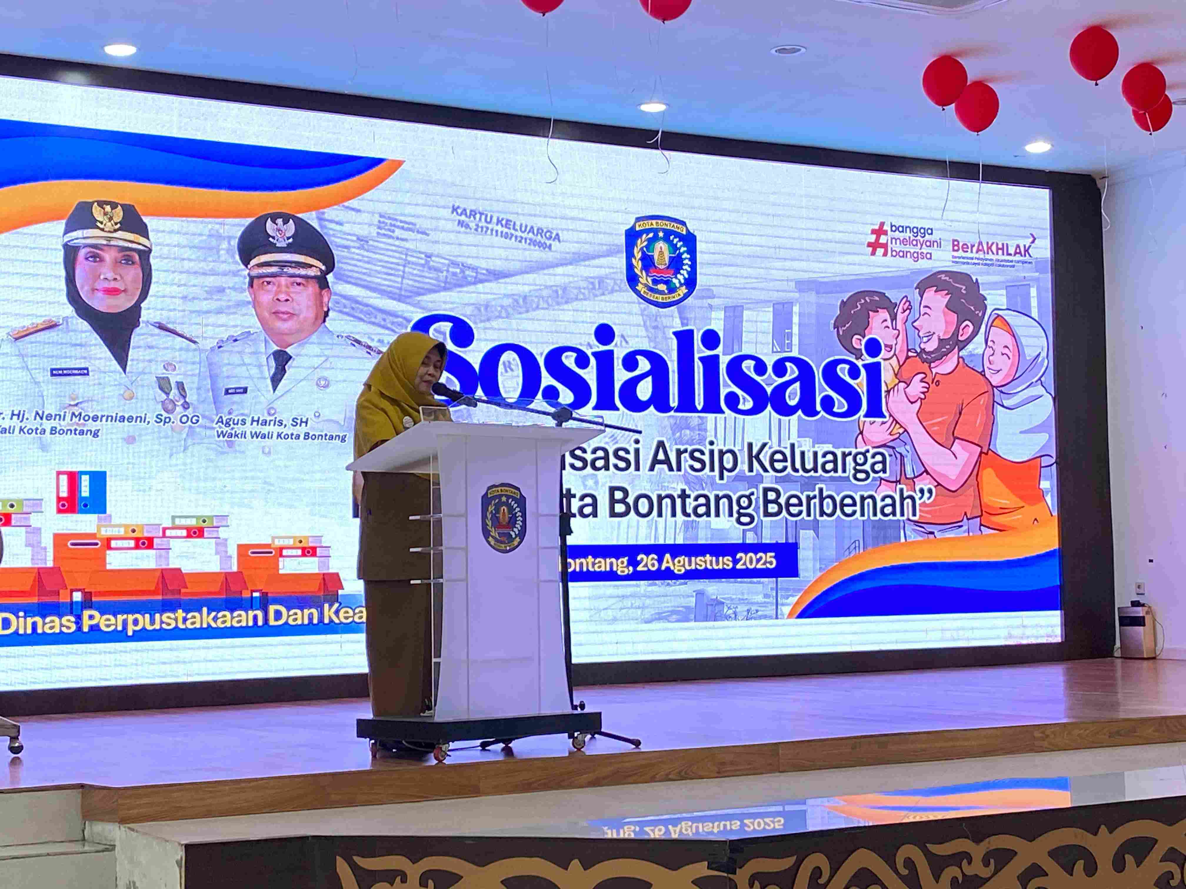 DPK Bontang Minta Masyarakat Digitalkan Arsip Keluarga untuk Mitigasi