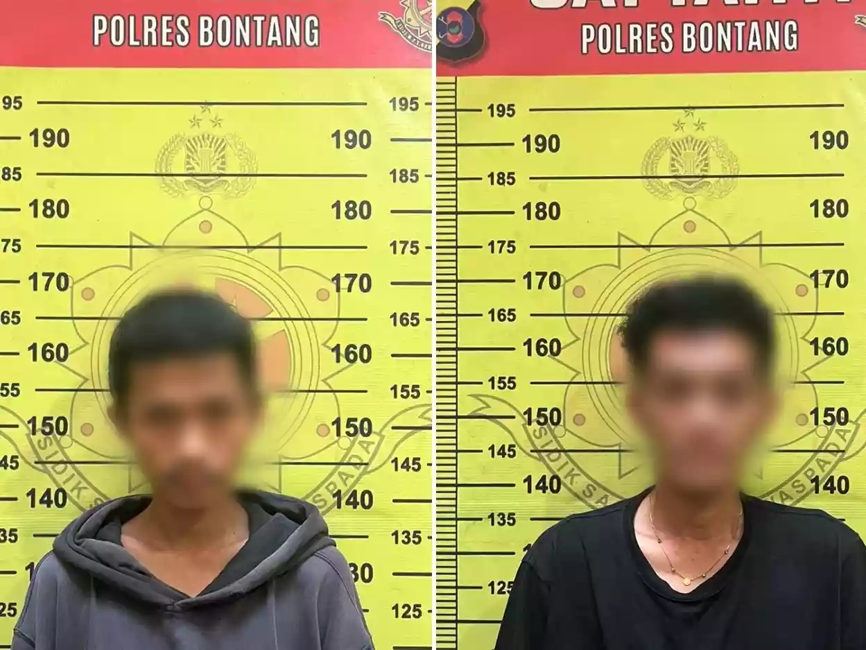 Dua Pengedar Sabu Ditangkap Polres Bontang, Satu Digrebek di Penginapan