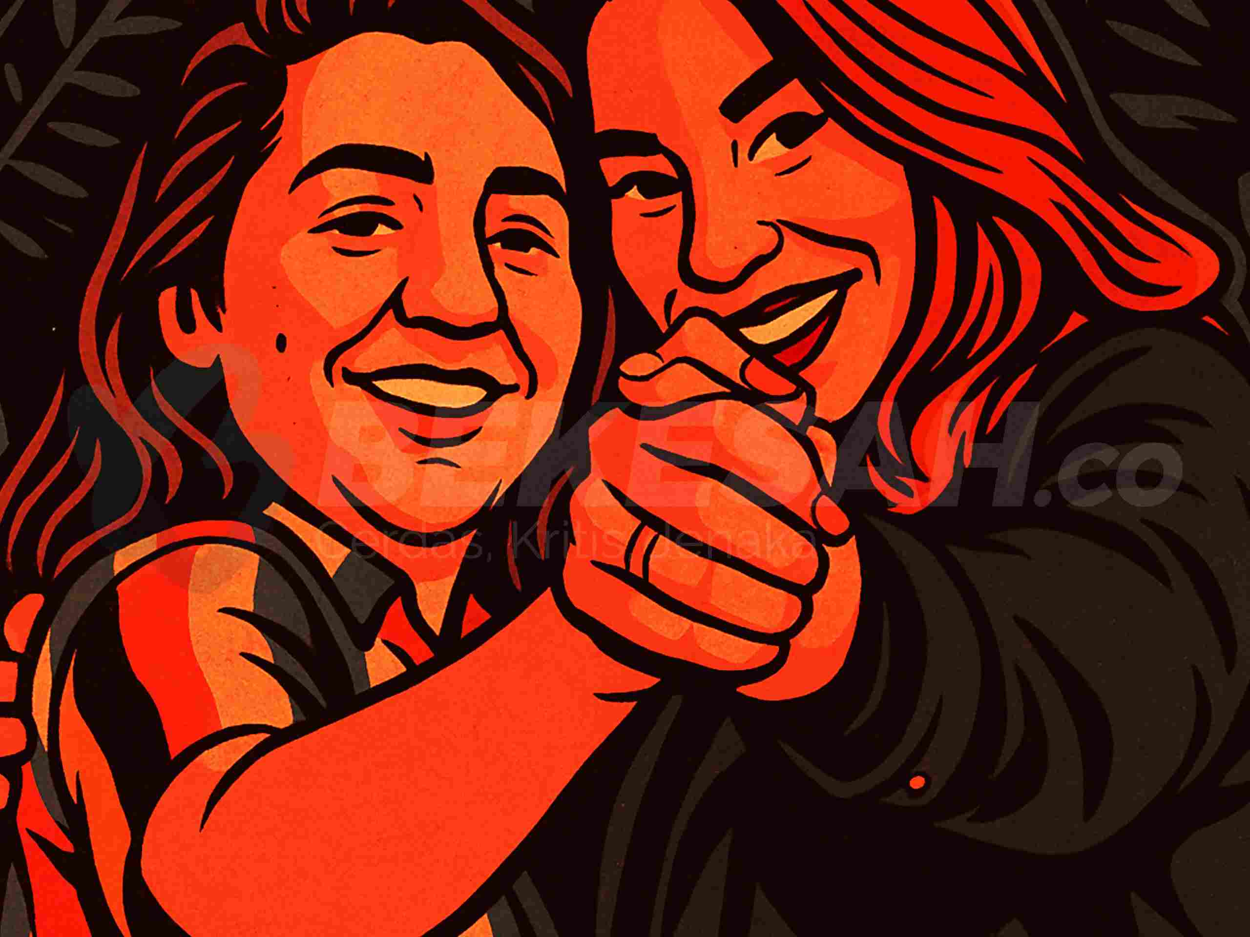 Laporan Khusus BEKESAH.co - Saga Lesbian Bontang: Hasrat via Telepon (2-Habis)