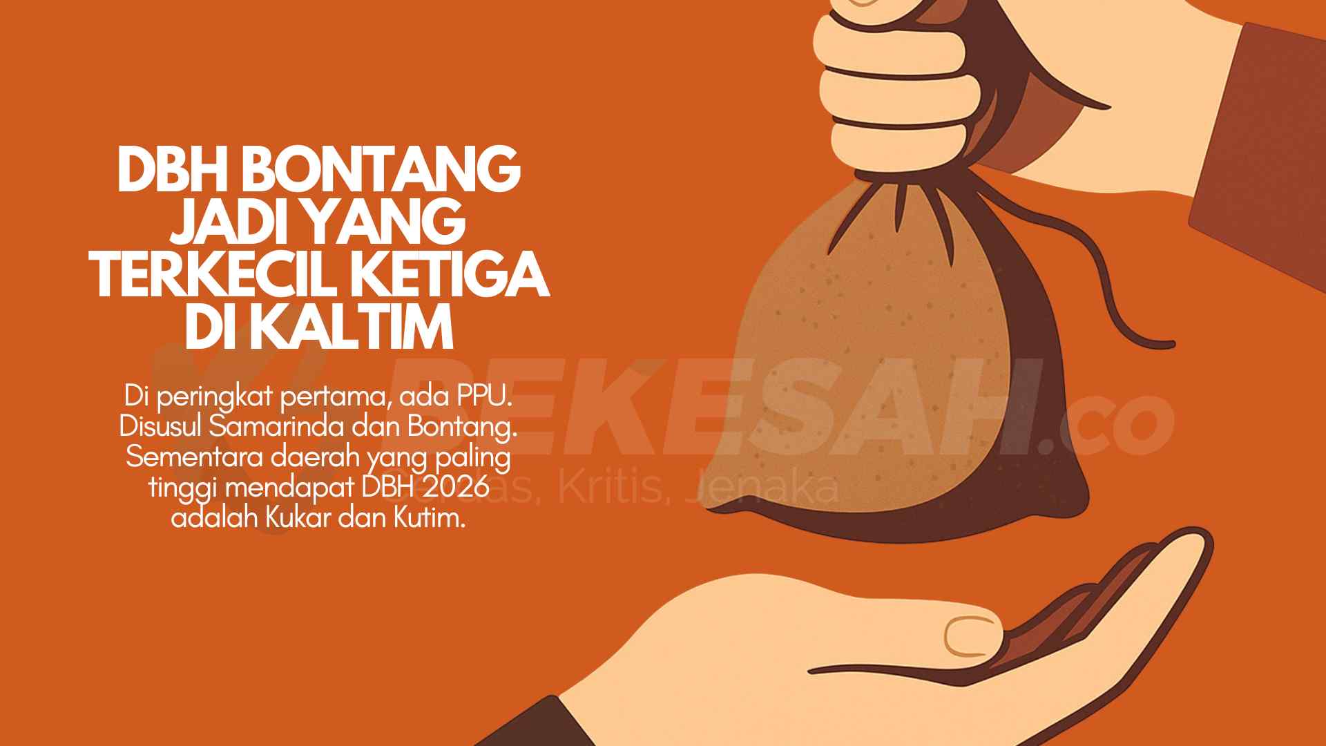 DBH Bontang Jadi yang Terkecil Ketiga di Kaltim