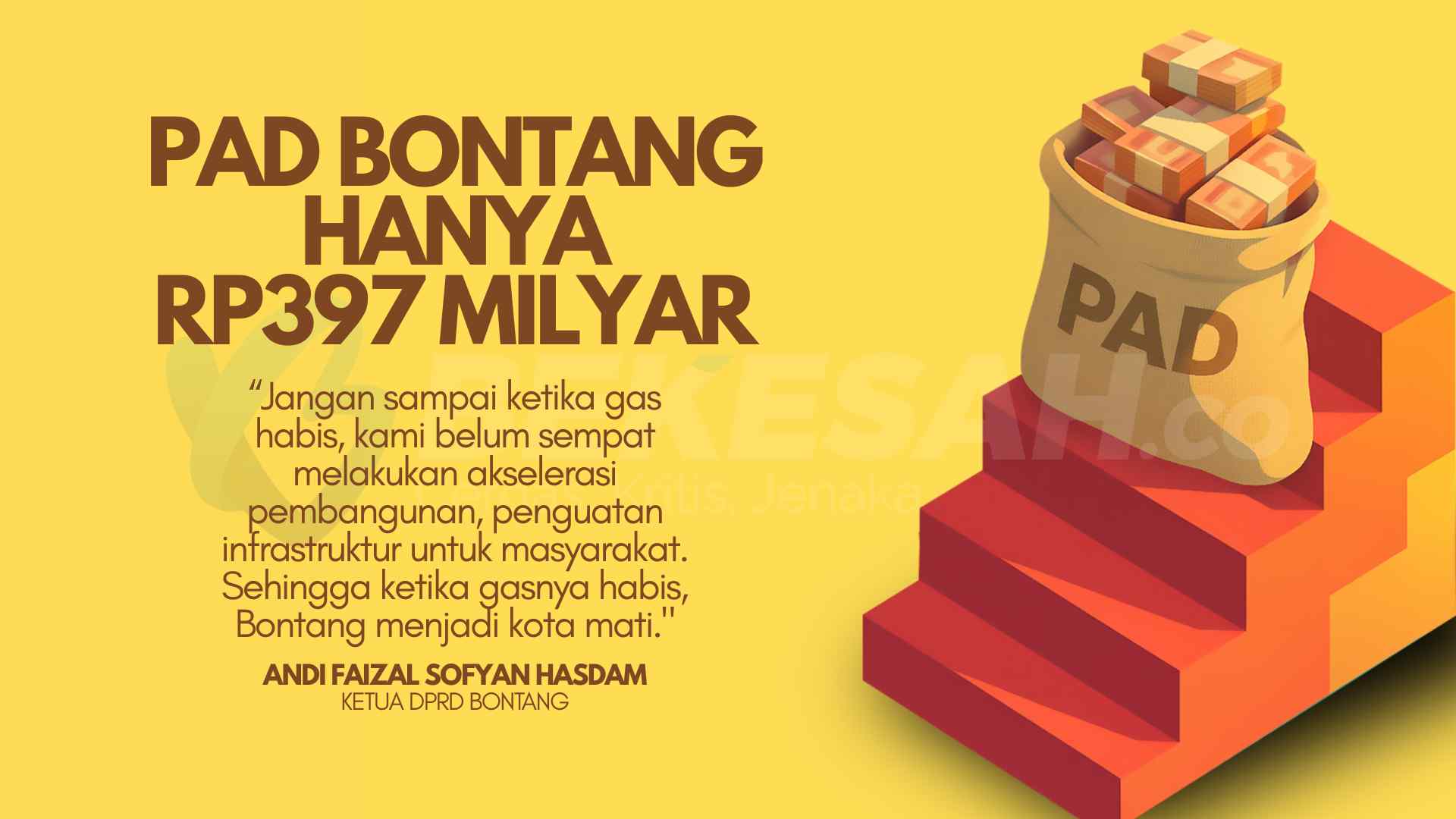 PAD Bontang Hanya Rp397 Milyar