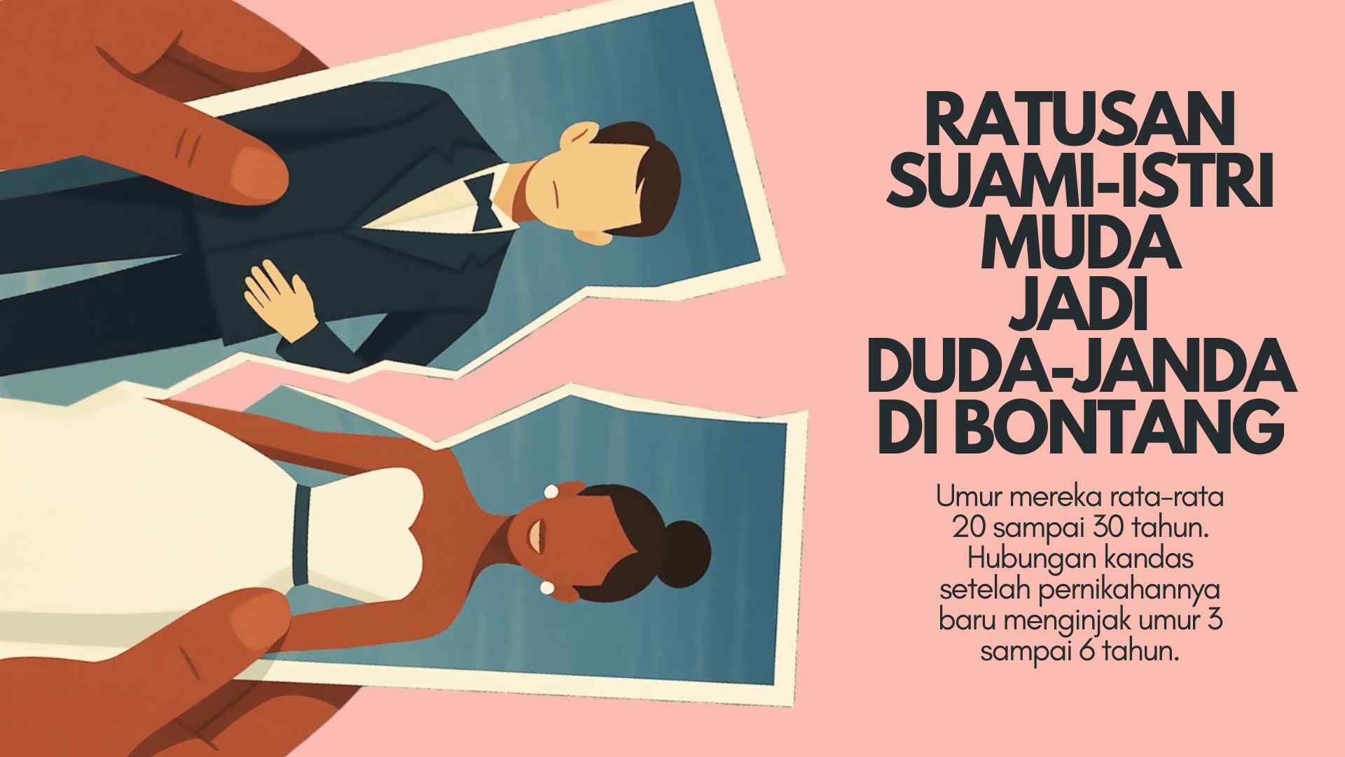 Ratusan Suami-Istri Muda Jadi Duda-Janda di Bontang